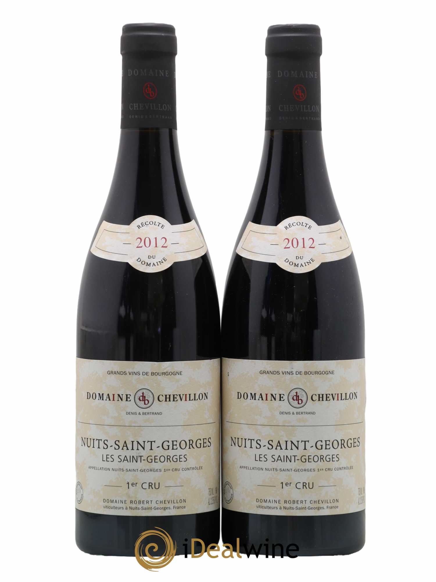 Nuits-Saint-Georges 1er Cru Les Saint Georges Robert Chevillon 2012 - Lot de 2 bouteilles - 0