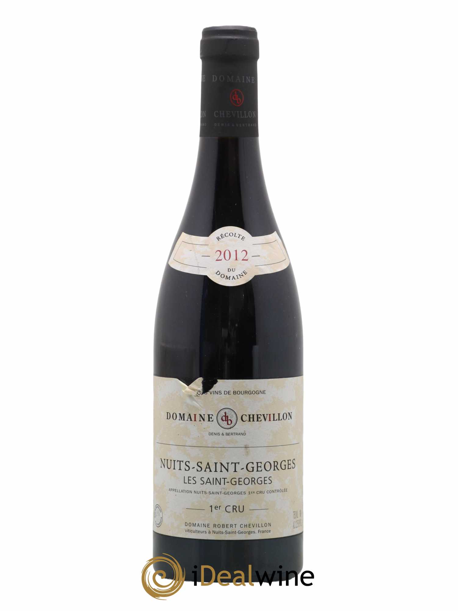Nuits-Saint-Georges 1er Cru Les Saint Georges Robert Chevillon 2012 - Lot de 1 bouteille - 0