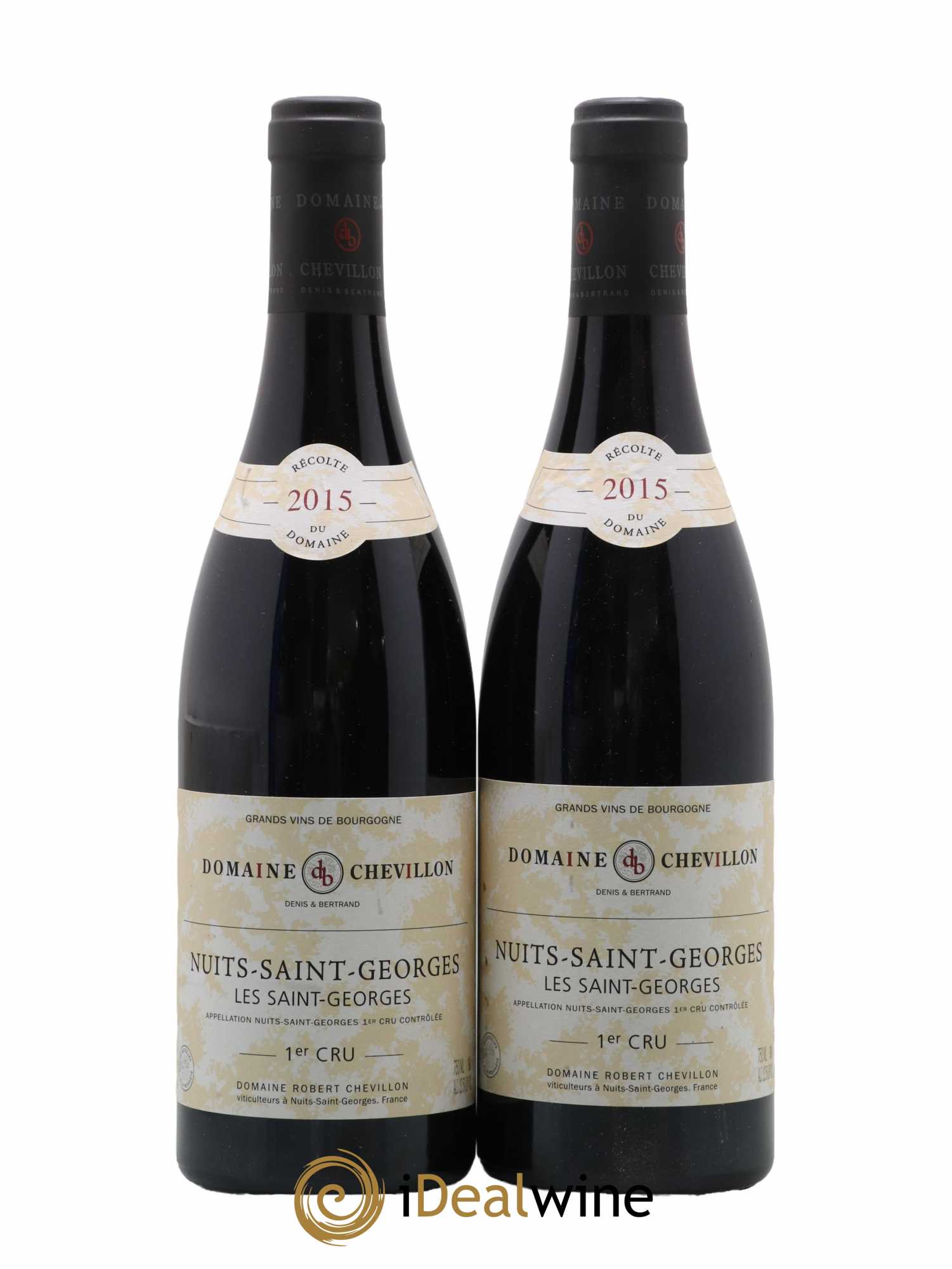 Nuits-Saint-Georges 1er Cru Les Saint Georges Robert Chevillon 2015 - Lot de 2 bouteilles - 0