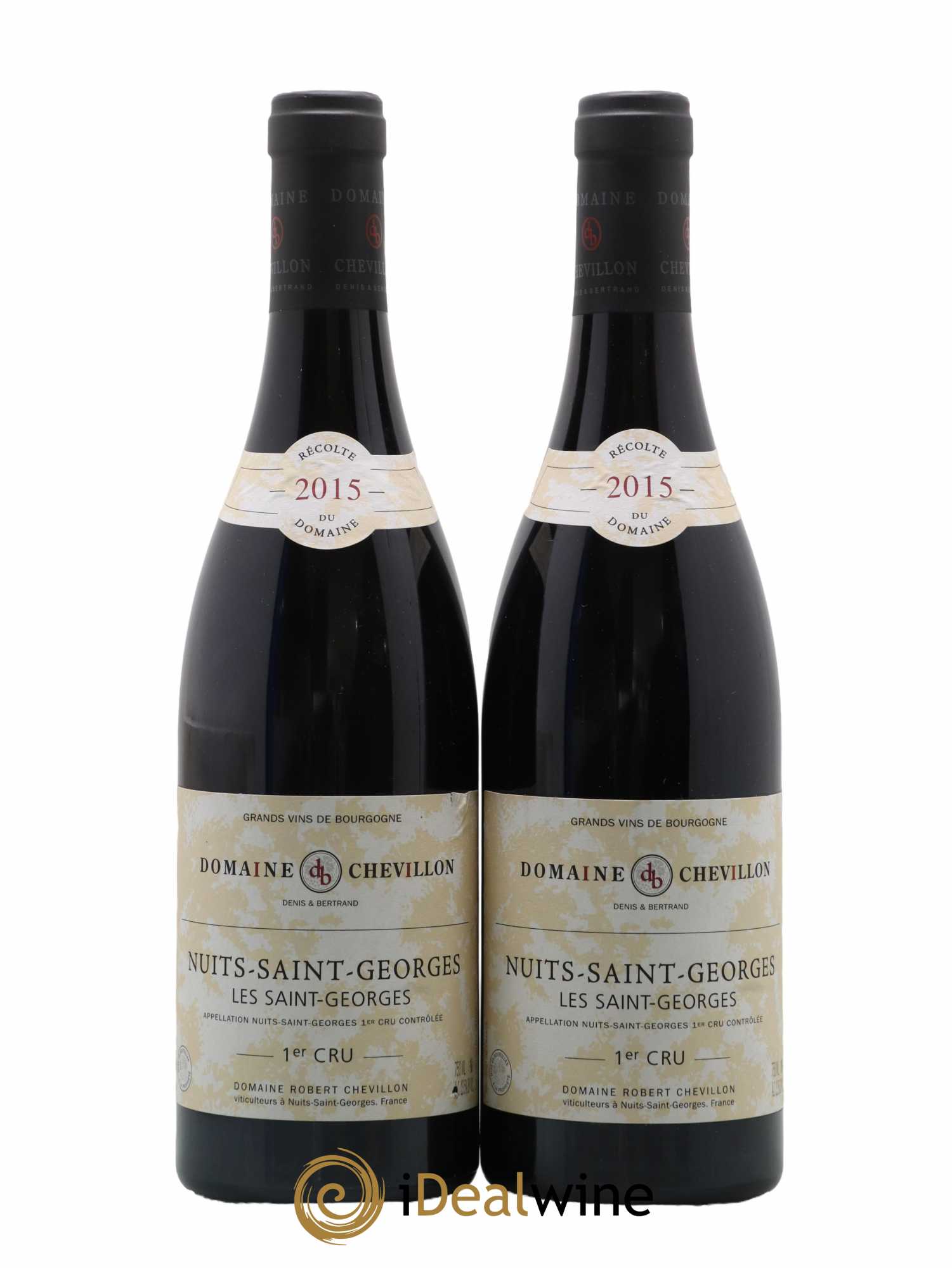 Nuits-Saint-Georges 1er Cru Les Saint Georges Robert Chevillon 2015 - Lot de 2 bouteilles - 0