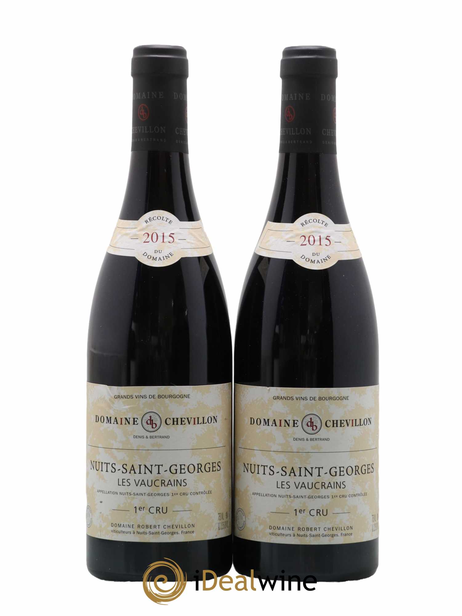Nuits-Saint-Georges 1er Cru Les Vaucrains Robert Chevillon 2015 - Lot de 2 bouteilles - 0