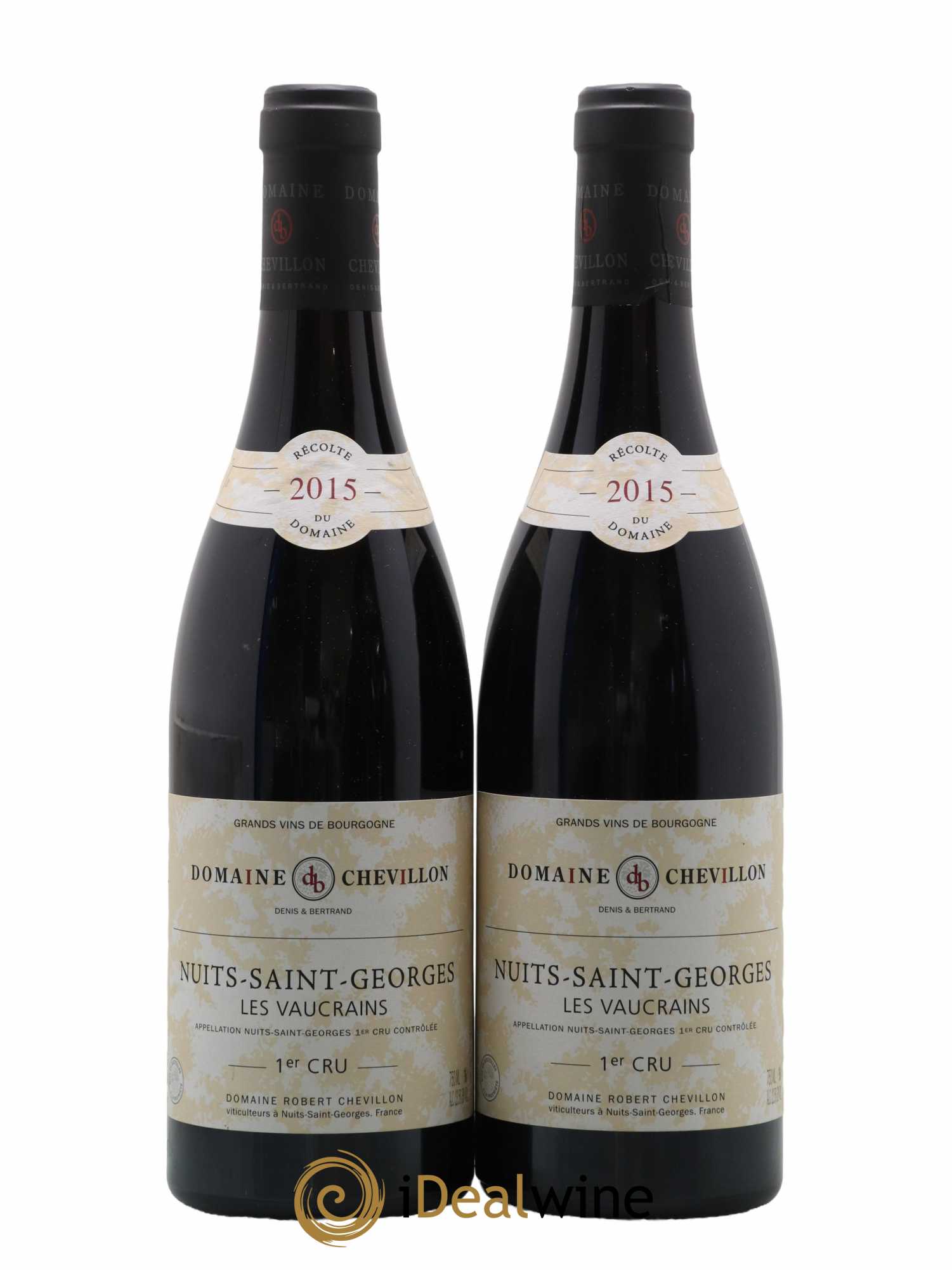 Nuits-Saint-Georges 1er Cru Les Vaucrains Robert Chevillon 2015 - Lot de 2 bouteilles - 0