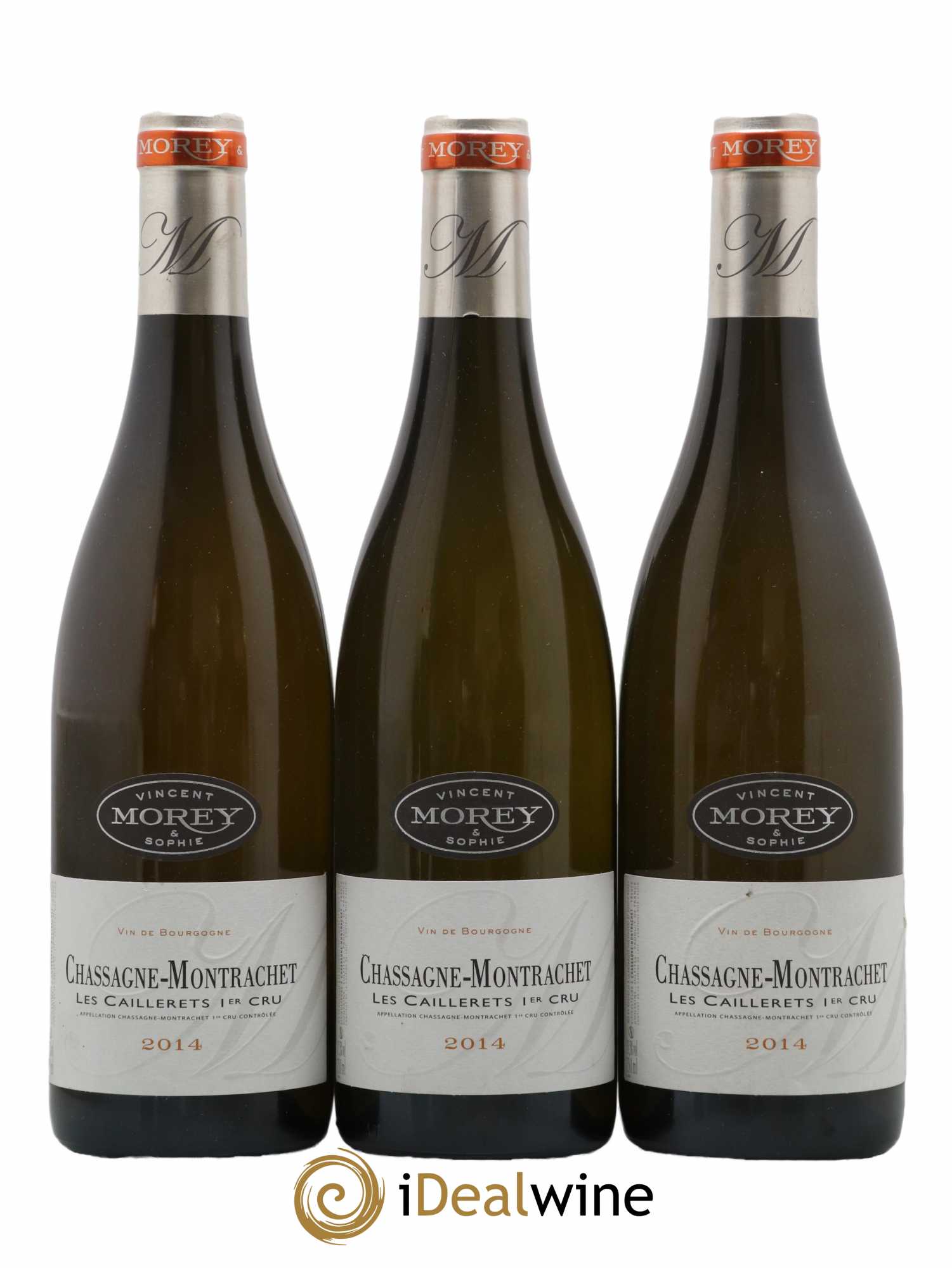 Chassagne-Montrachet 1er Cru (Original-Holzkiste ab 6) 2014 - Posten von 3 Flaschen - 0