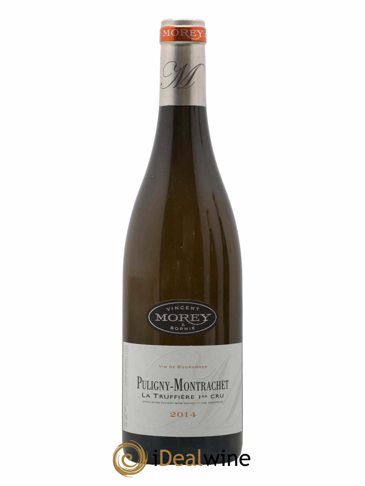 Puligny-Montrachet 1er Cru Les Truffières Vincent & Sophie Morey 2014 - Lot de 1 bouteille - 0