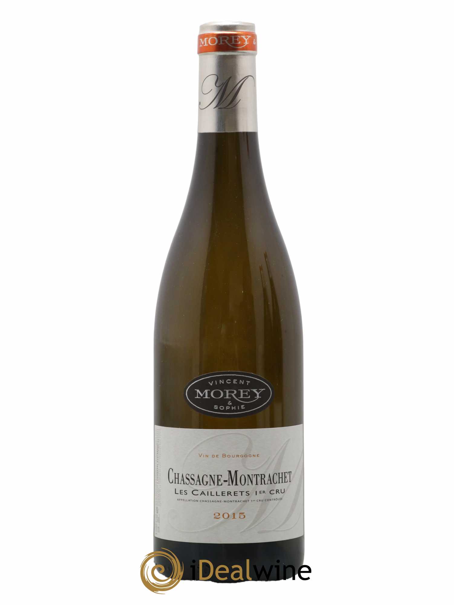 Chassagne-Montrachet 1er Cru Les Caillerets Vincent & Sophie Morey 2015 - Lot de 1 bouteille - 0