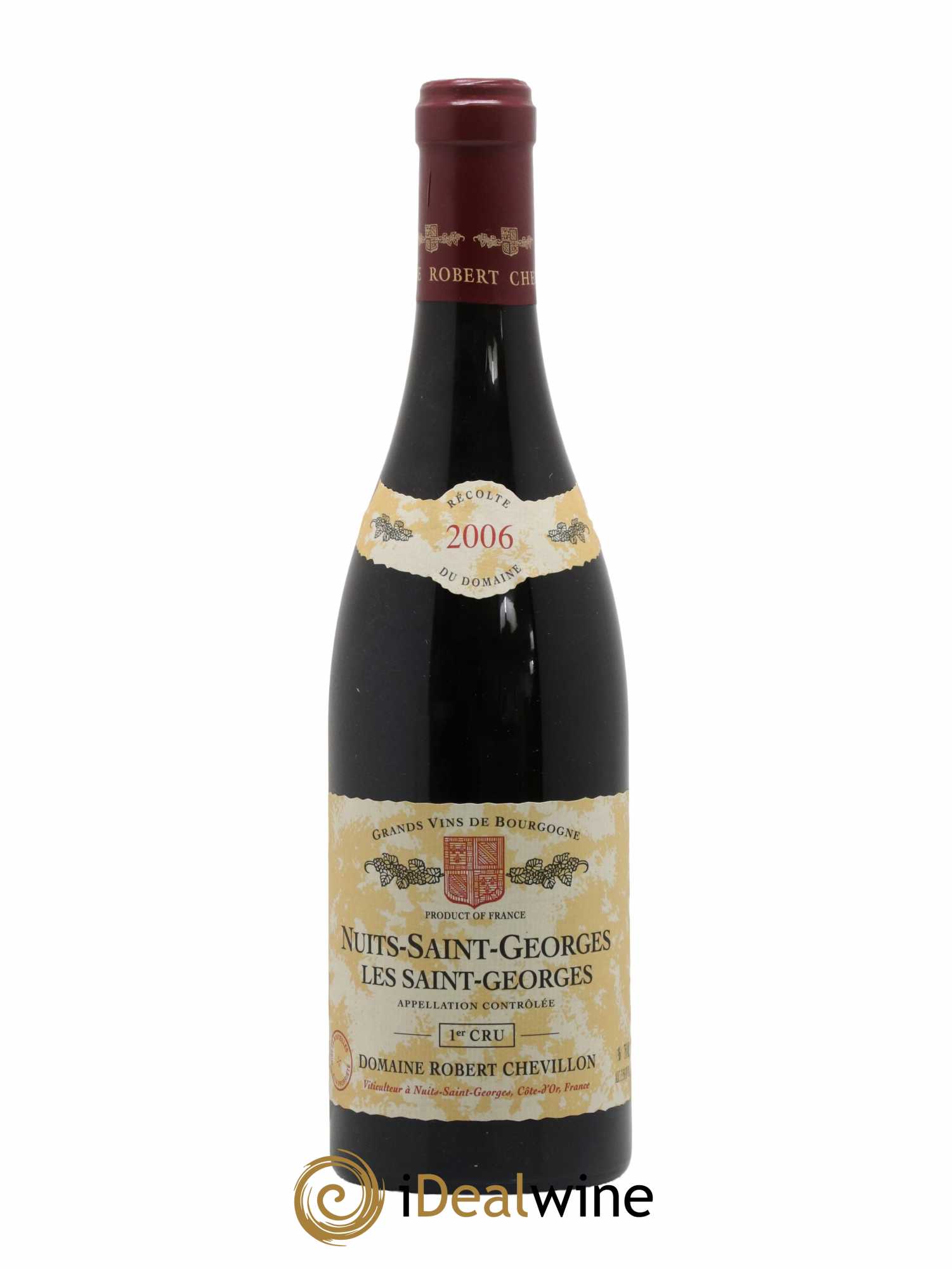 Nuits-Saint-Georges 1er Cru Les Saint Georges Robert Chevillon 2006 - Lot de 1 bouteille - 0