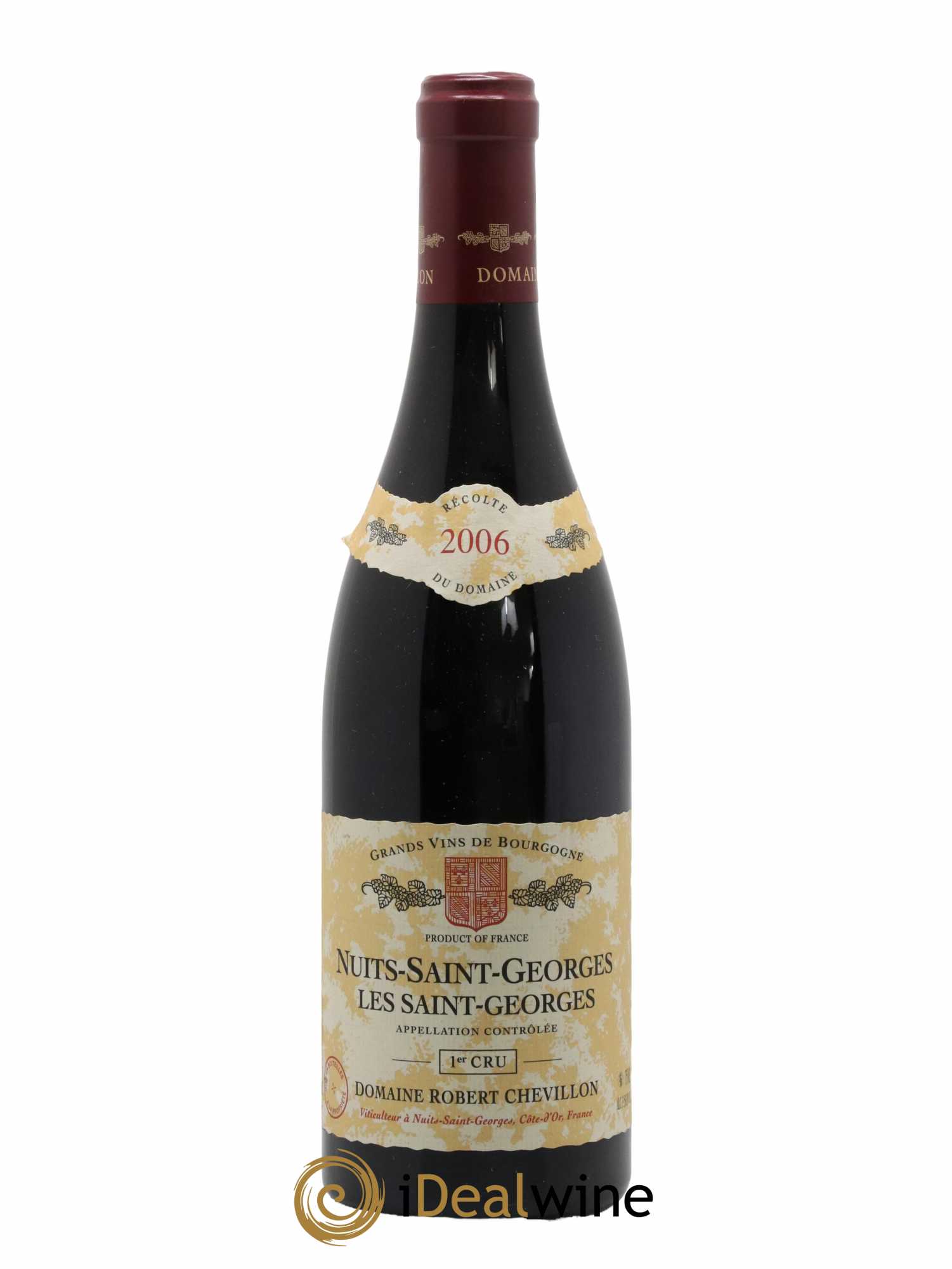 Nuits-Saint-Georges 1er Cru Les Saint Georges Robert Chevillon 2006 - Lot de 1 bouteille - 0