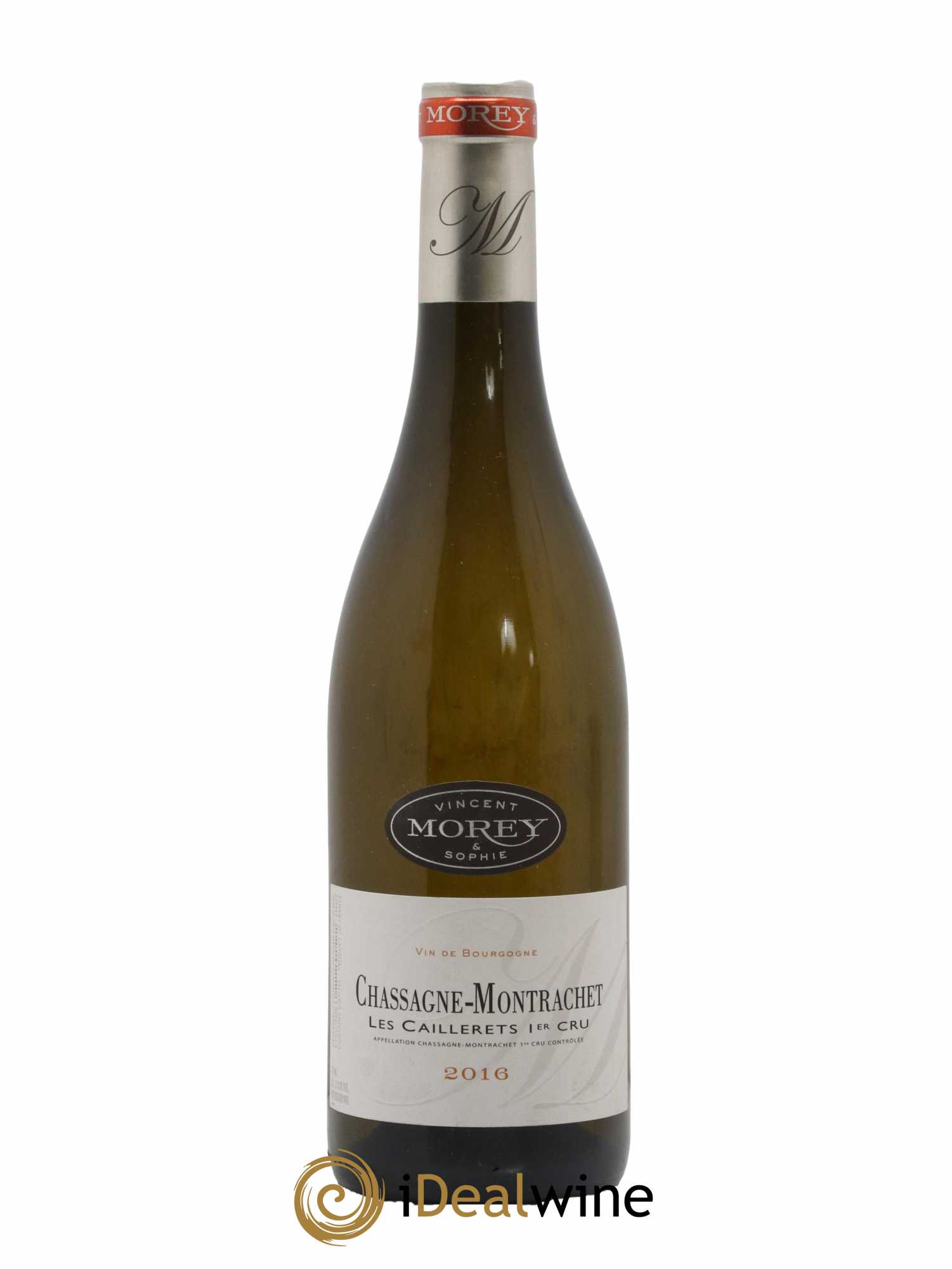 Chassagne-Montrachet 1er Cru Les Caillerets Vincent et Sophie Morey 2016 - Lot de 1 bouteille - 0
