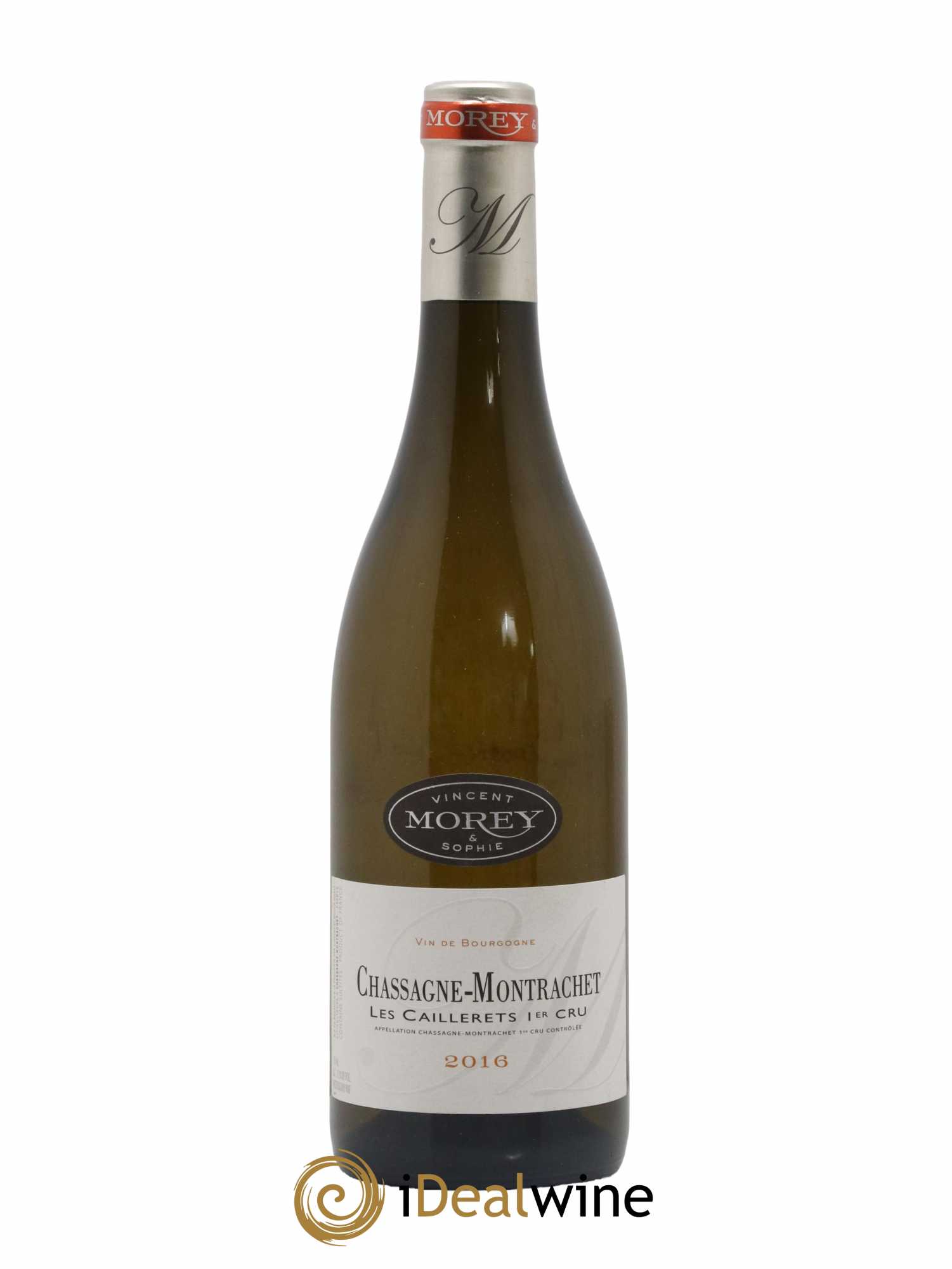 Chassagne-Montrachet 1er Cru Les Caillerets Vincent et Sophie Morey 2016 - Lot de 1 bouteille - 0