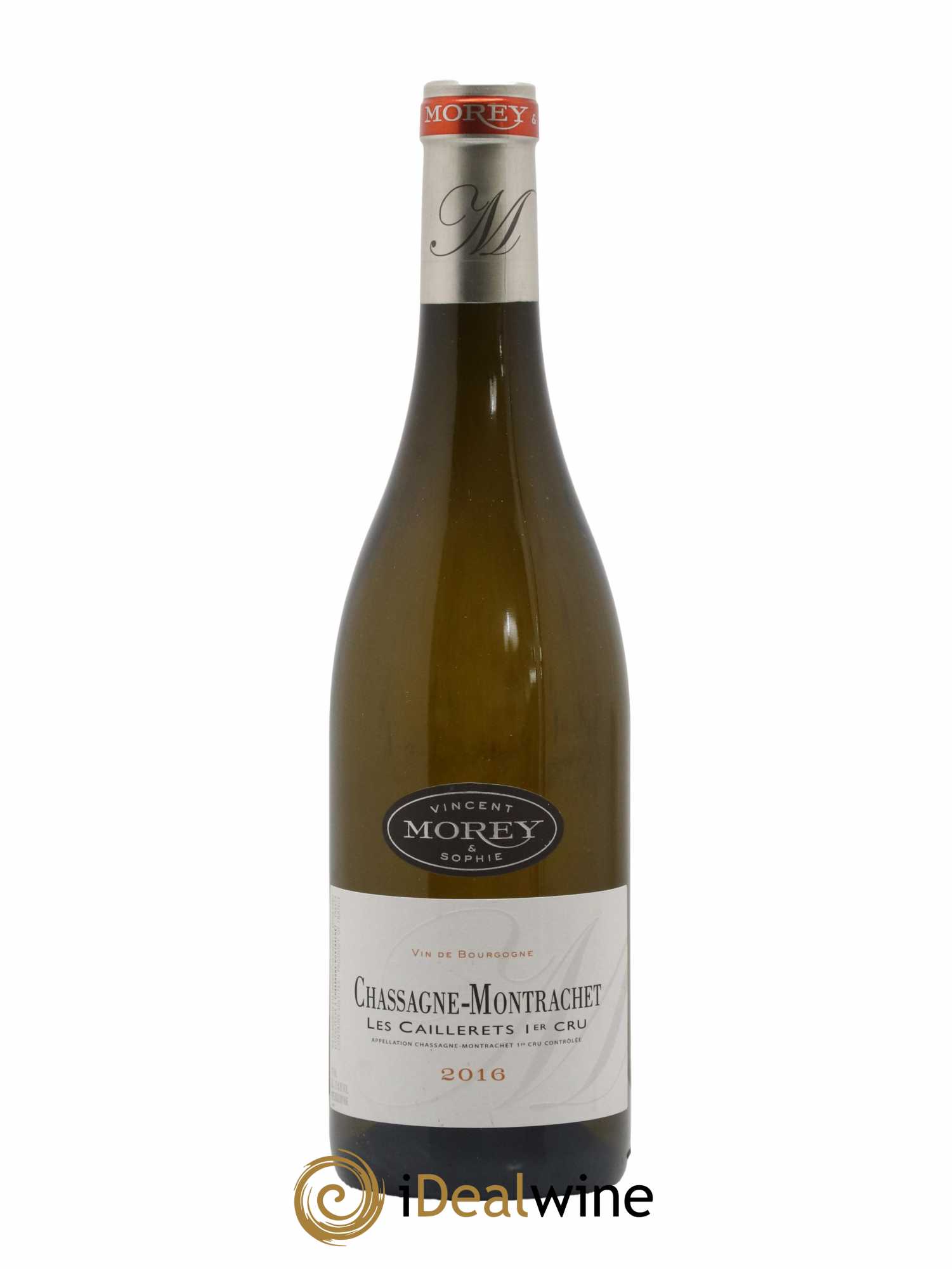 Chassagne-Montrachet 1er Cru Les Caillerets Vincent et Sophie Morey 2016 - Lot de 1 bouteille - 0