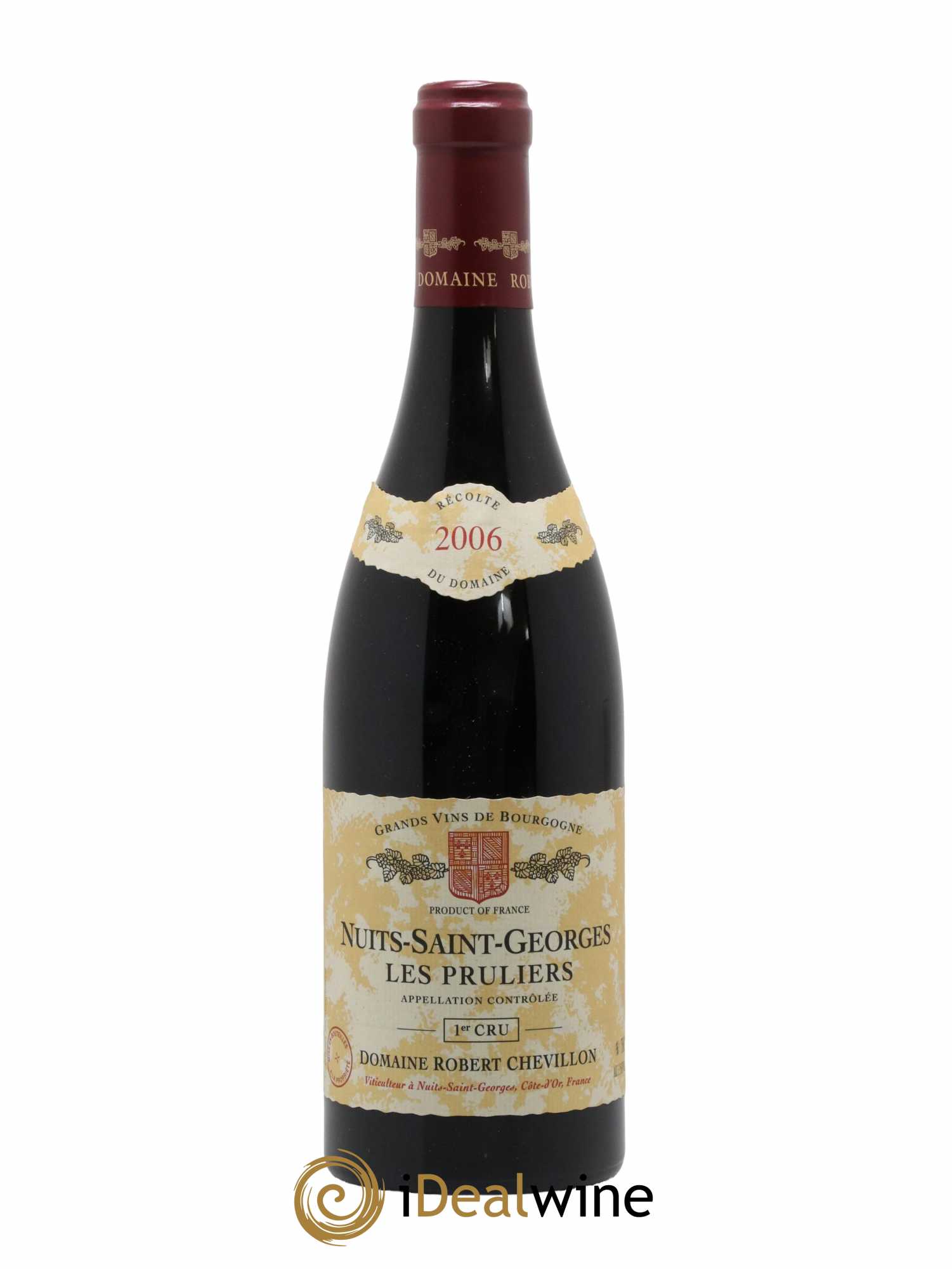 Nuits-Saint-Georges 1er Cru Les Pruliers Robert Chevillon 2006 - Lot de 1 bouteille - 0
