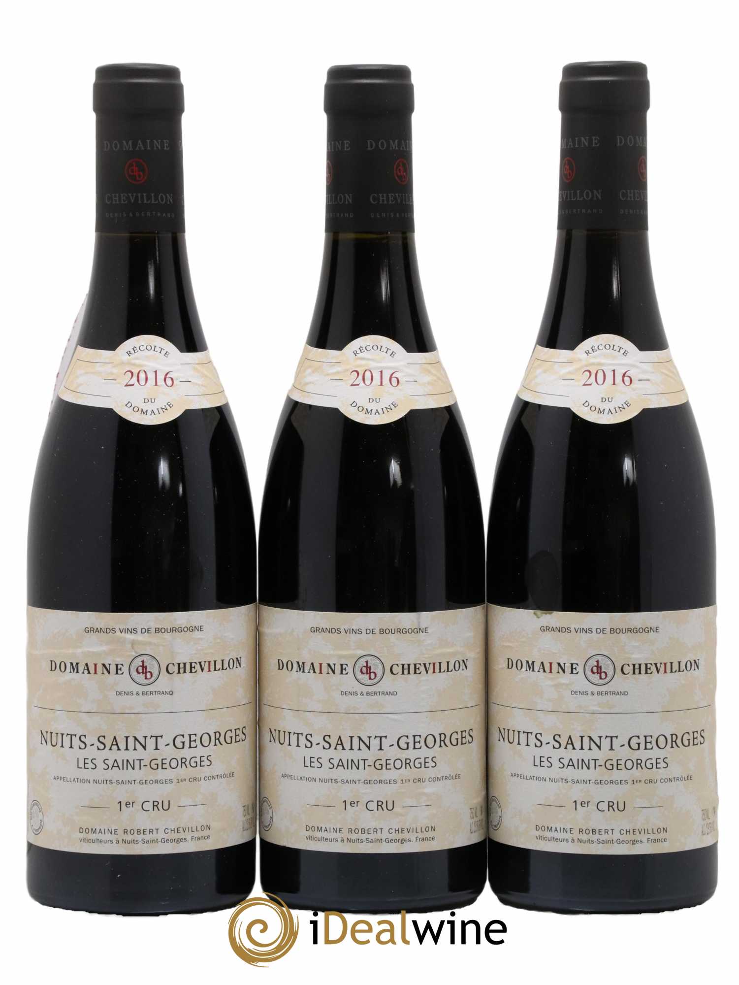 Nuits-Saint-Georges 1er Cru Les Saint Georges Robert Chevillon 2016 - Lot de 3 bouteilles - 0