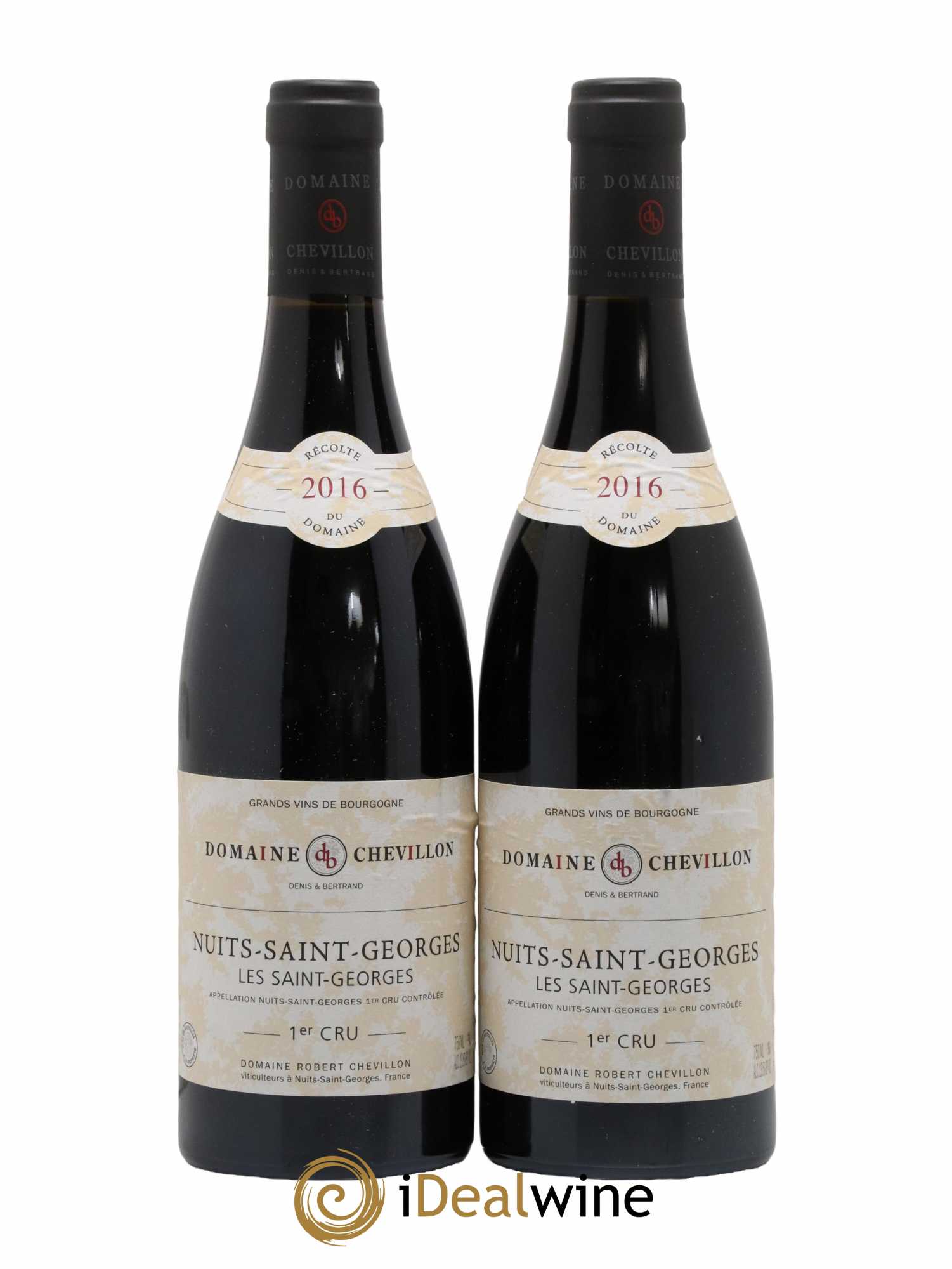 Nuits-Saint-Georges 1er Cru Les Saint Georges Robert Chevillon 2016 - Lot de 2 bouteilles - 0