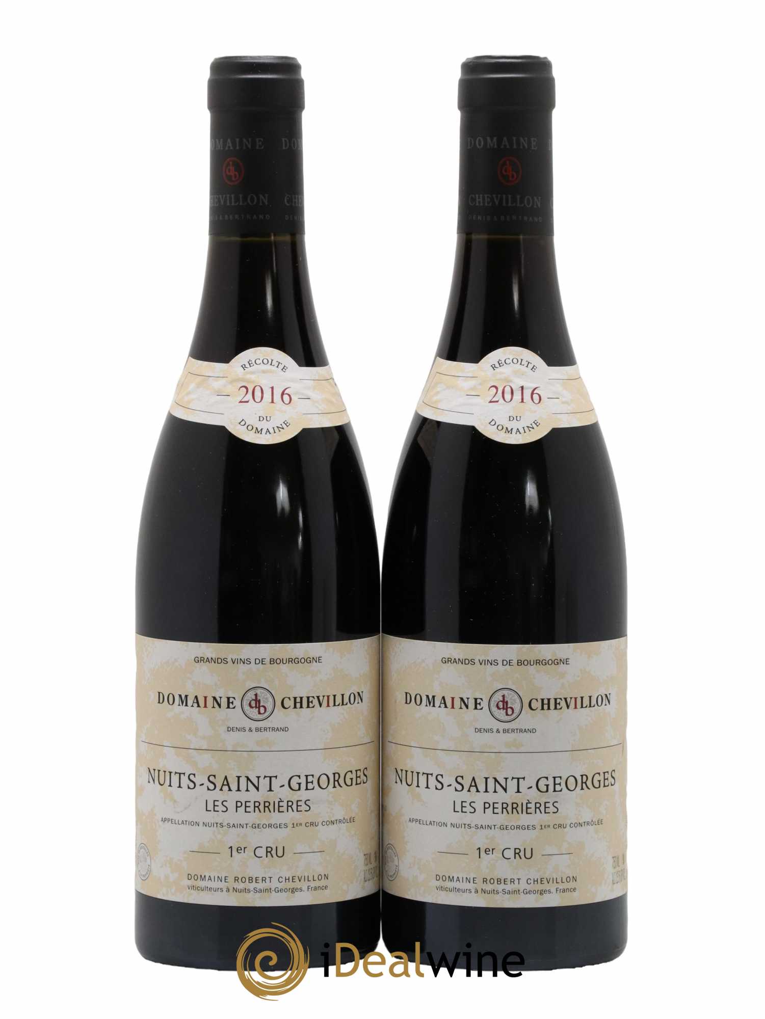 Nuits-Saint-Georges 1er Cru Les Perrières Robert Chevillon 2016 - Lot de 2 bouteilles - 0