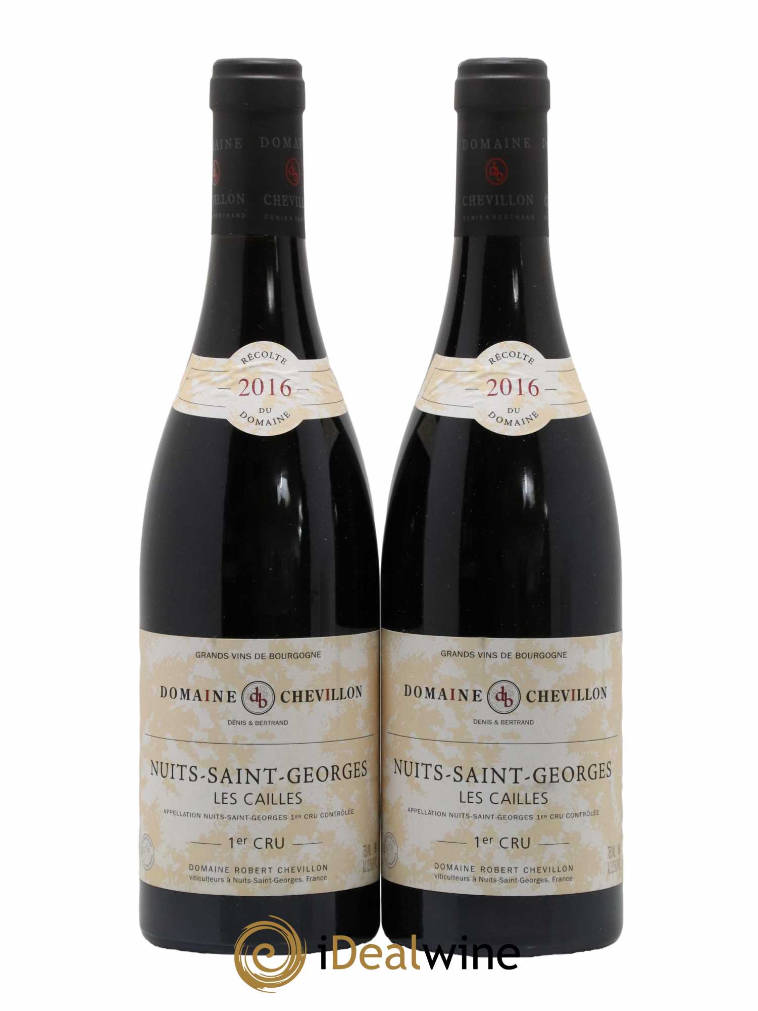 Nuits-Saint-Georges 1er Cru Les Cailles Robert Chevillon 2016 - Lot de 2 bouteilles - 0