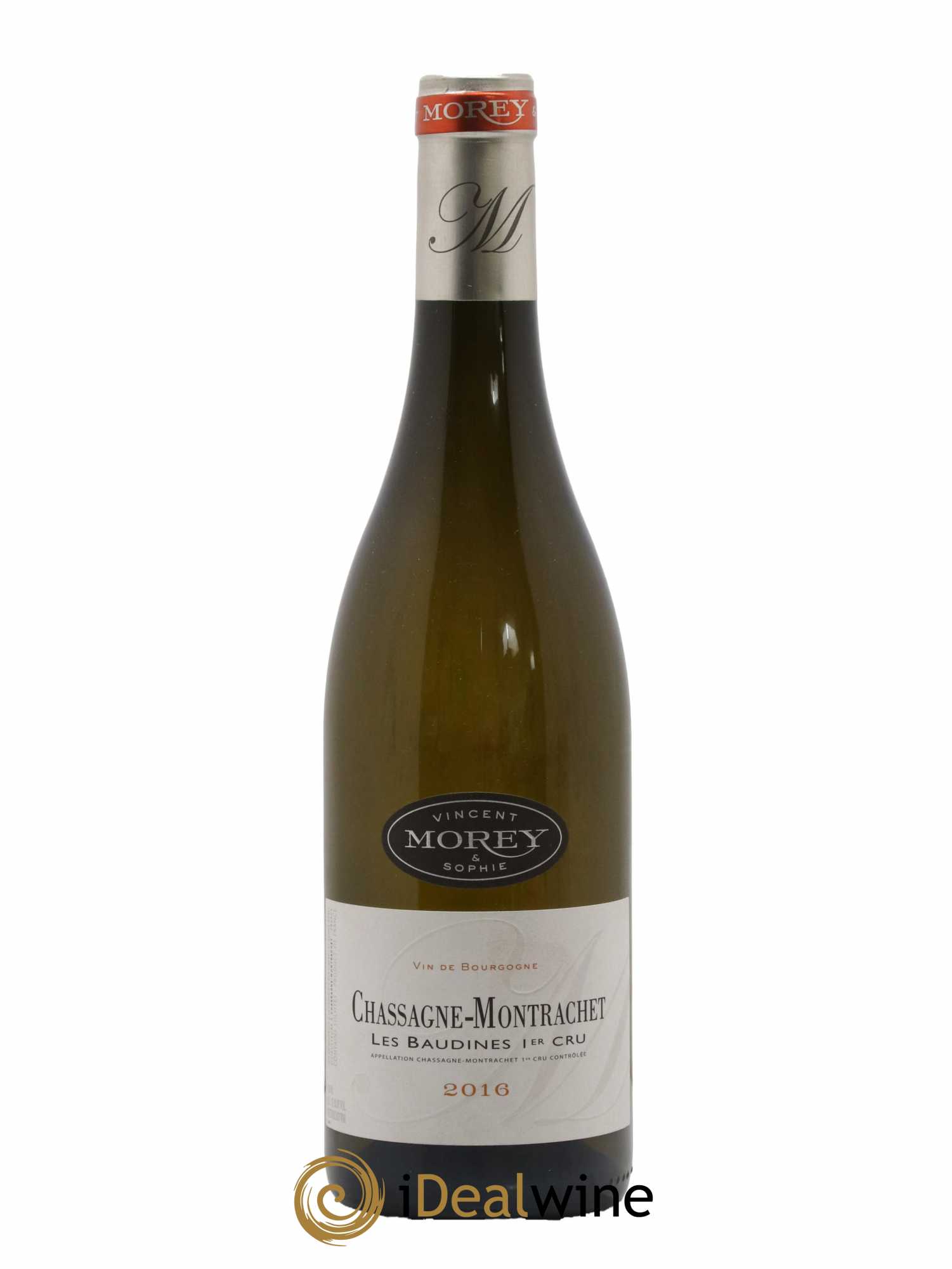 Chassagne-Montrachet 1er Cru Vincent et Sophie Morey 2016 - Lot de 1 bouteille - 0