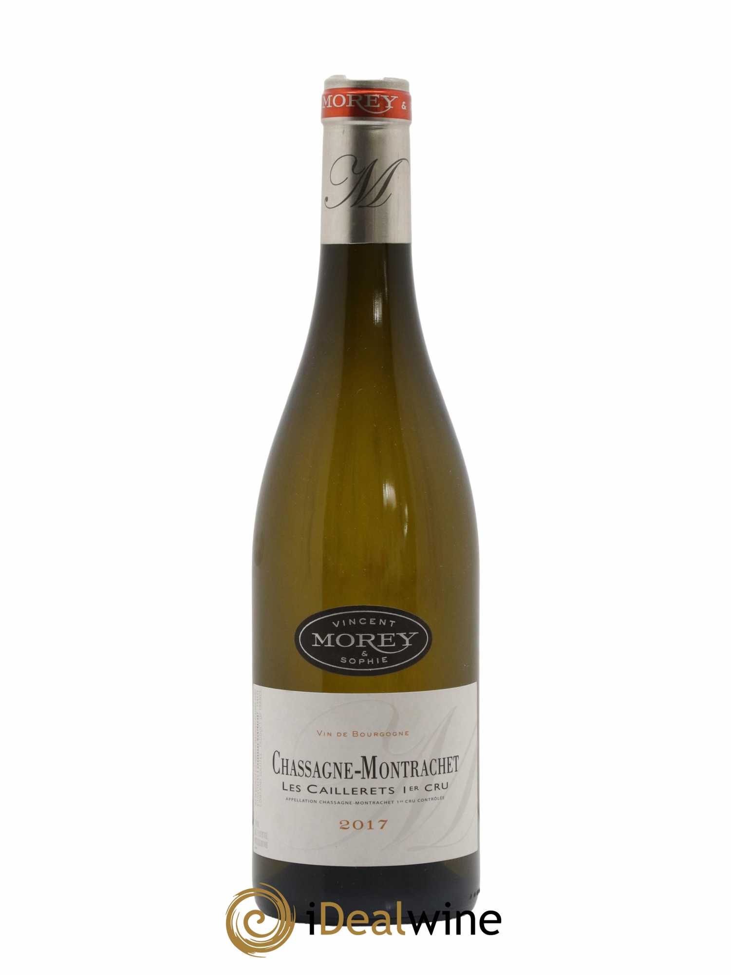 Chassagne-Montrachet 1er Cru Les Caillerets Vincent et Sophie Morey 2017 - Lot de 1 bouteille - 0