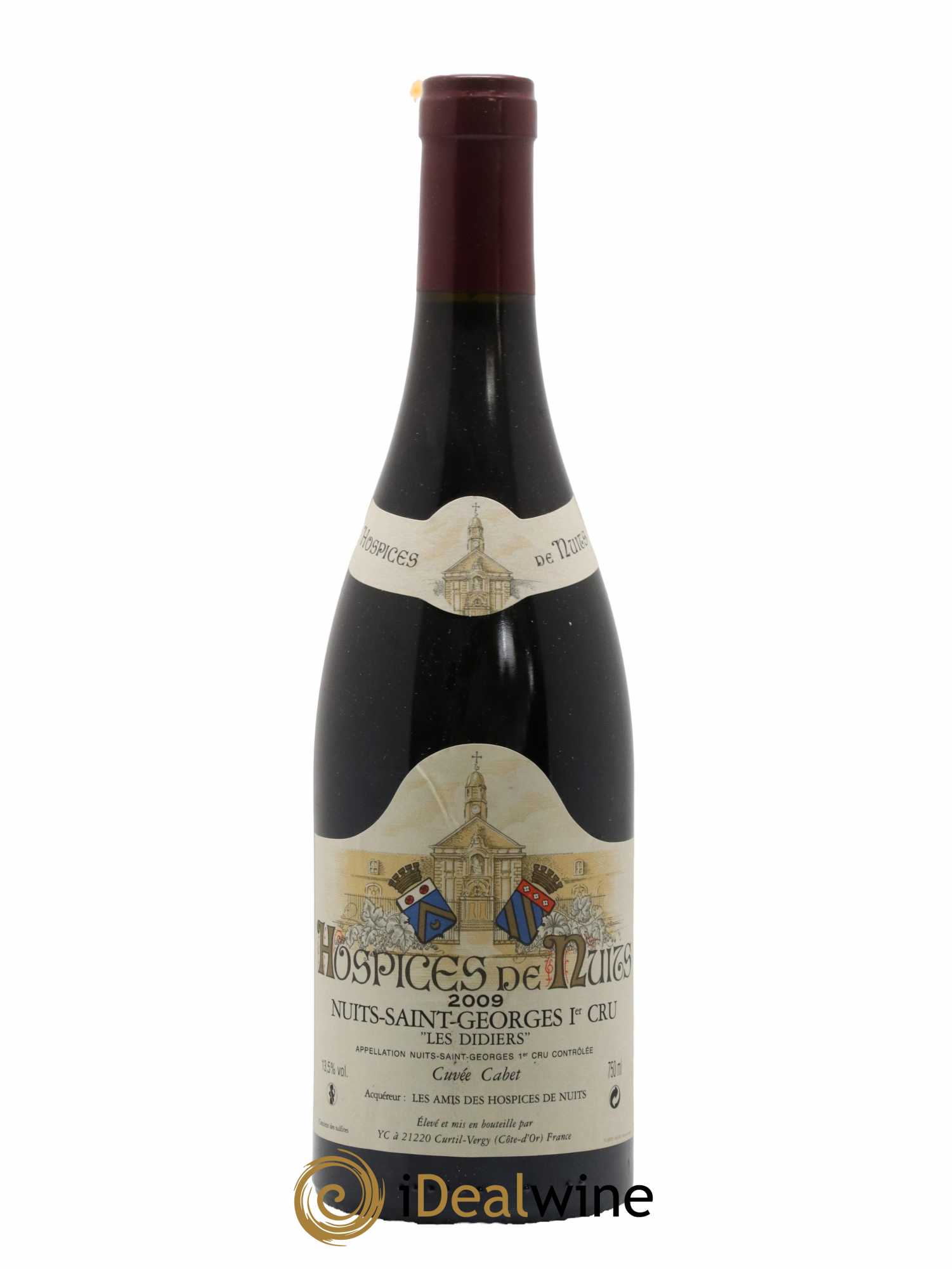 Nuits-Saint-Georges 1er Cru Les Didiers Cuvée Cabet Hospices de Nuits 2009 - Lot de 1 bouteille - 0