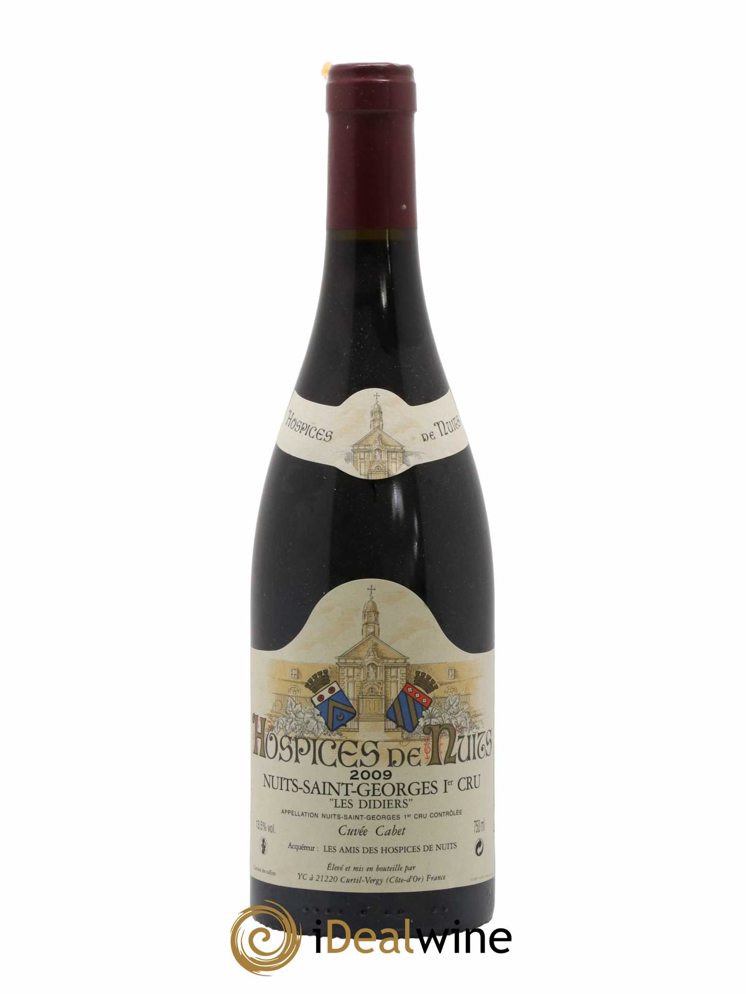 Nuits-Saint-Georges 1er Cru Les Didiers Cuvée Cabet Hospices de Nuits 2009 - Lot de 1 bouteille - 0