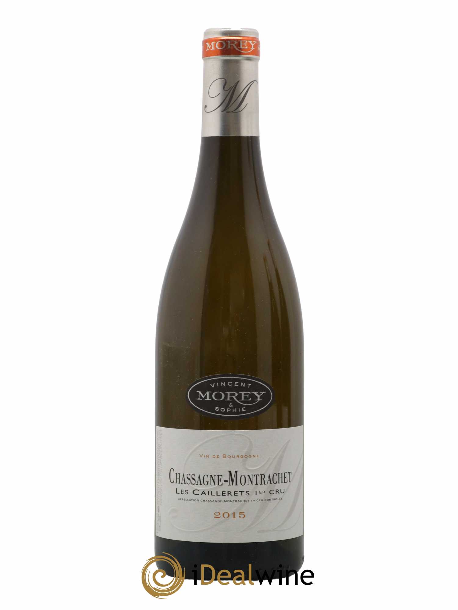 Chassagne-Montrachet 1er Cru Les Caillerets Vincent et Sophie Morey 2015 - Lot de 1 bouteille - 0