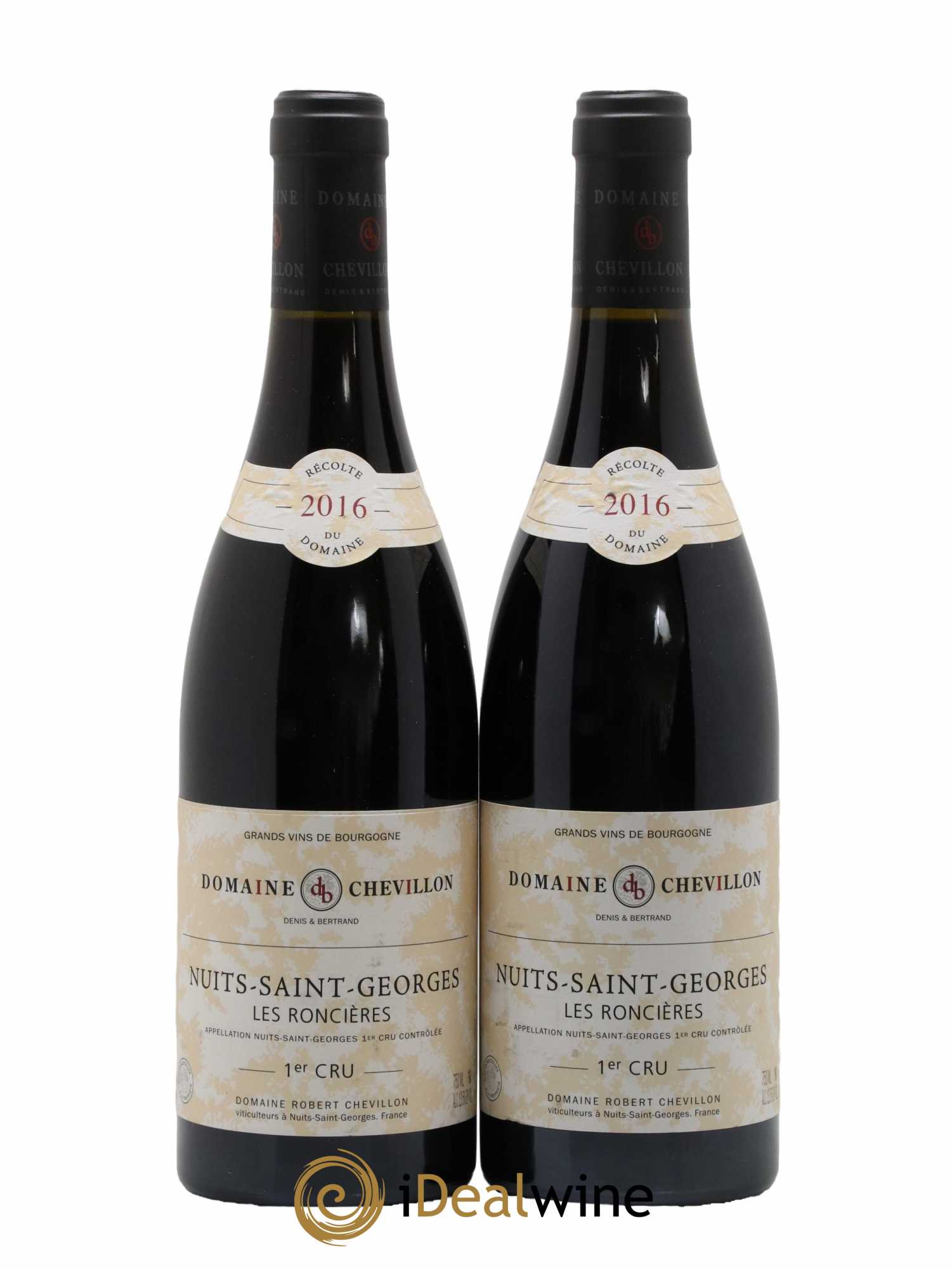 Nuits-Saint-Georges 1er Cru Les Roncières Robert Chevillon 2016 - Lot de 2 bouteilles - 0