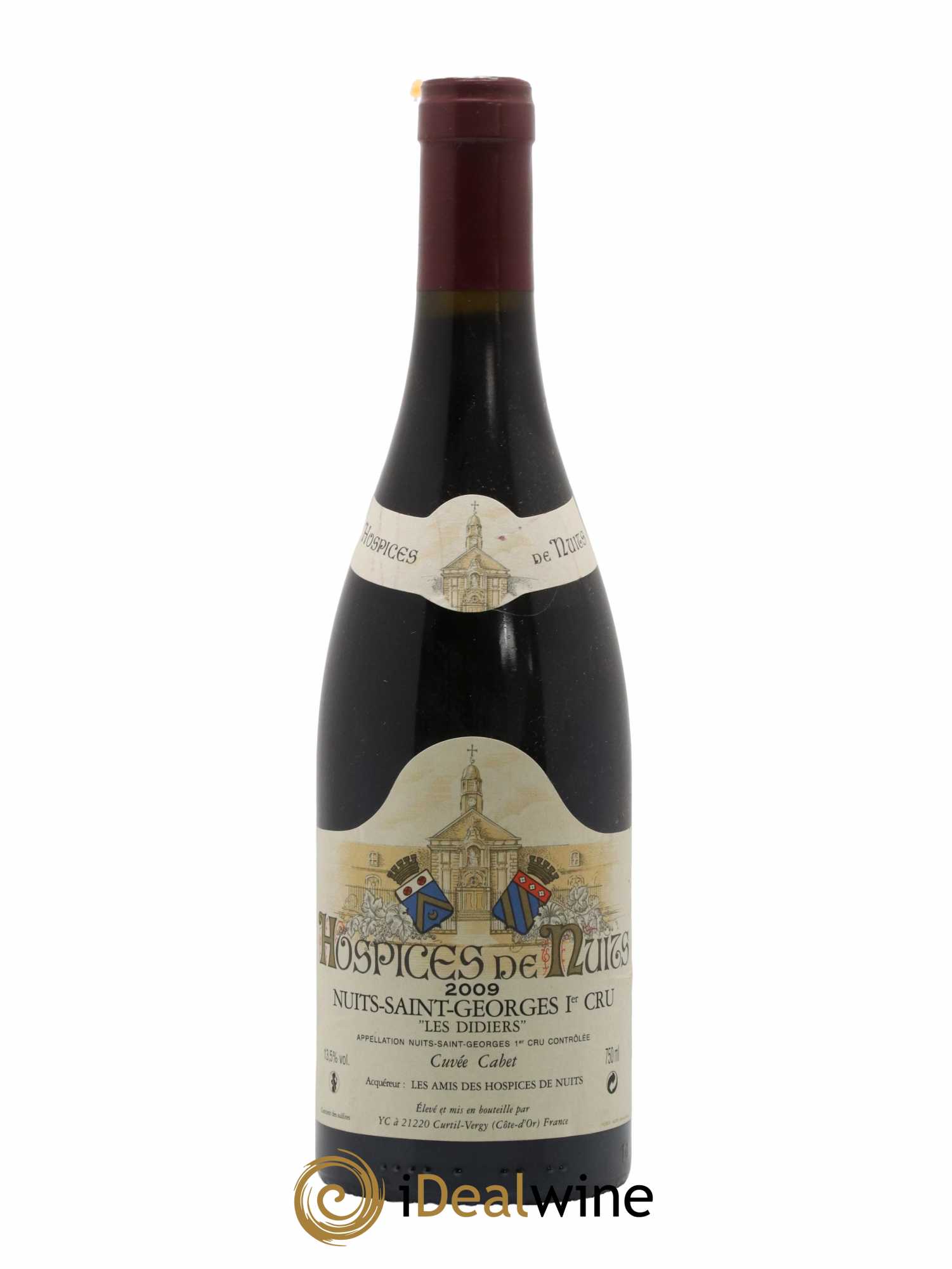 Nuits-Saint-Georges 1er Cru Les Didiers Cuvée Cabet Hospices de Nuits 2009 - Lot de 1 bouteille - 0