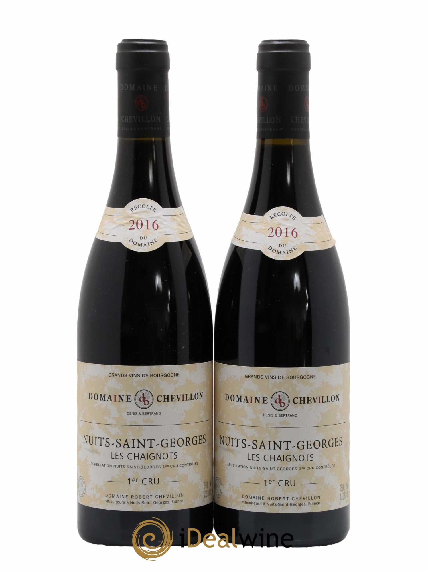 Nuits-Saint-Georges 1er Cru Les Chaignots Robert Chevillon 2016 - Lot de 2 bouteilles - 0