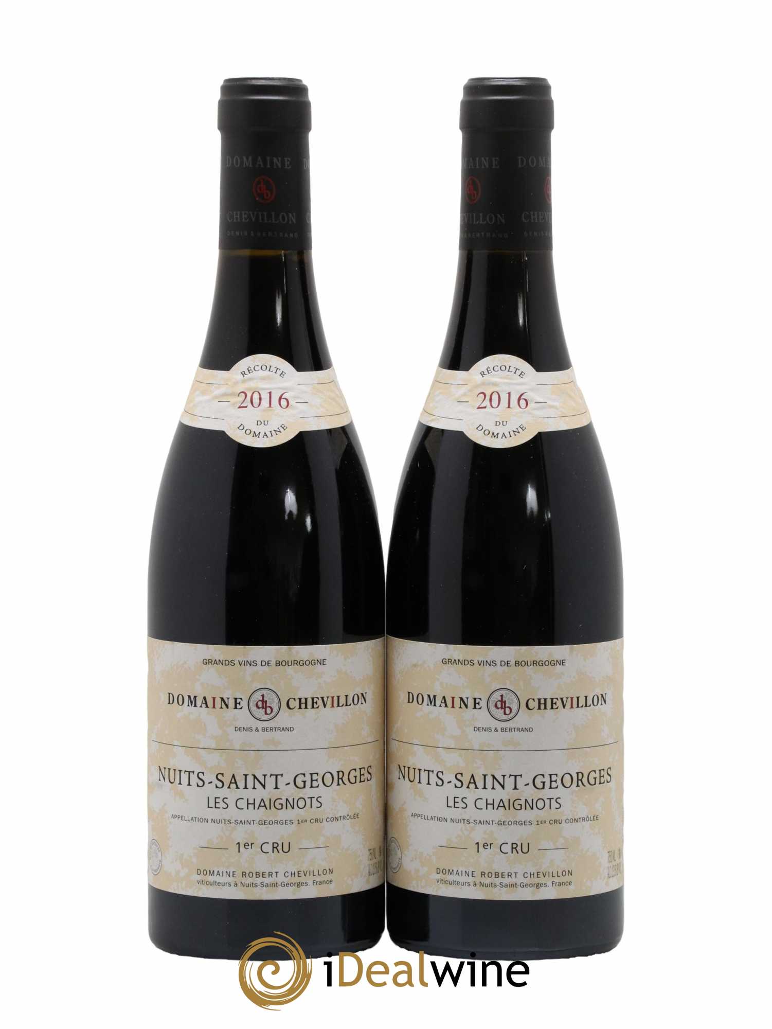 Nuits-Saint-Georges 1er Cru Les Chaignots Robert Chevillon 2016 - Lot de 2 bouteilles - 0