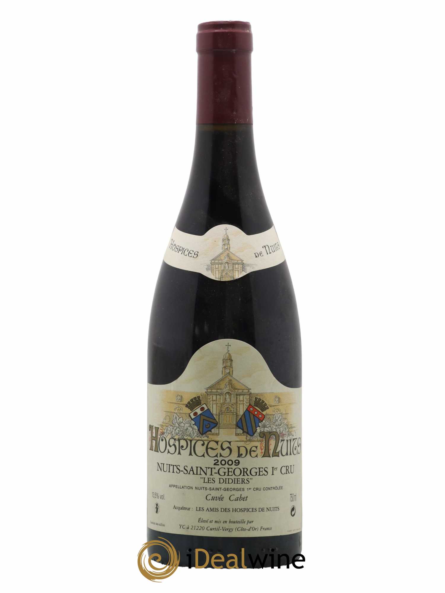 Nuits-Saint-Georges 1er Cru Les Didiers Cuvée Cabet Hospices de Nuits Les amis des Hospices de Nuits 2009 - Lot de 1 bouteille - 0