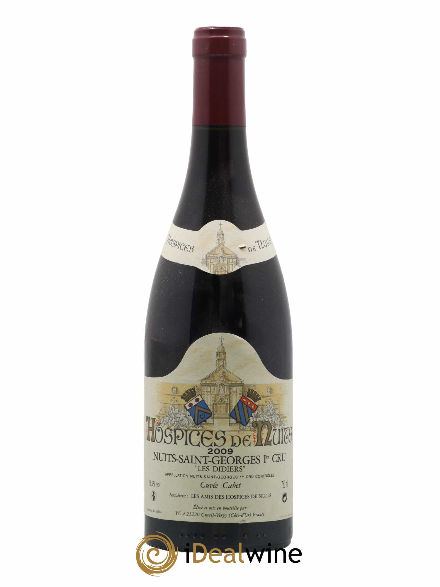Nuits-Saint-Georges 1er Cru Les Didiers Cuvée Cabet Hospices de Nuits Les amis des Hospices de Nuits 2009 - Lot de 1 bouteille - 0
