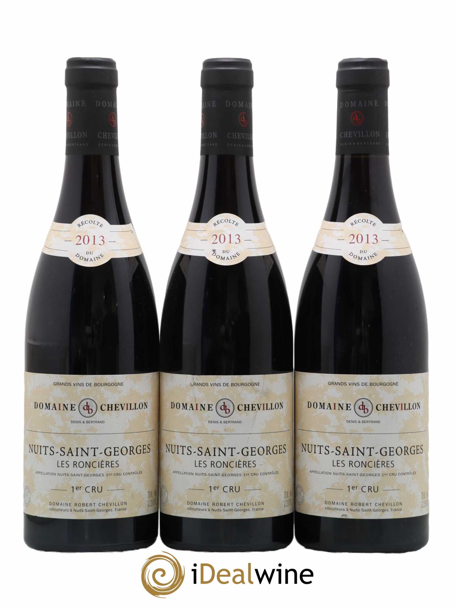 Nuits-Saint-Georges 1er Cru Les Roncières Robert Chevillon 2013 - Lot de 3 bouteilles - 0