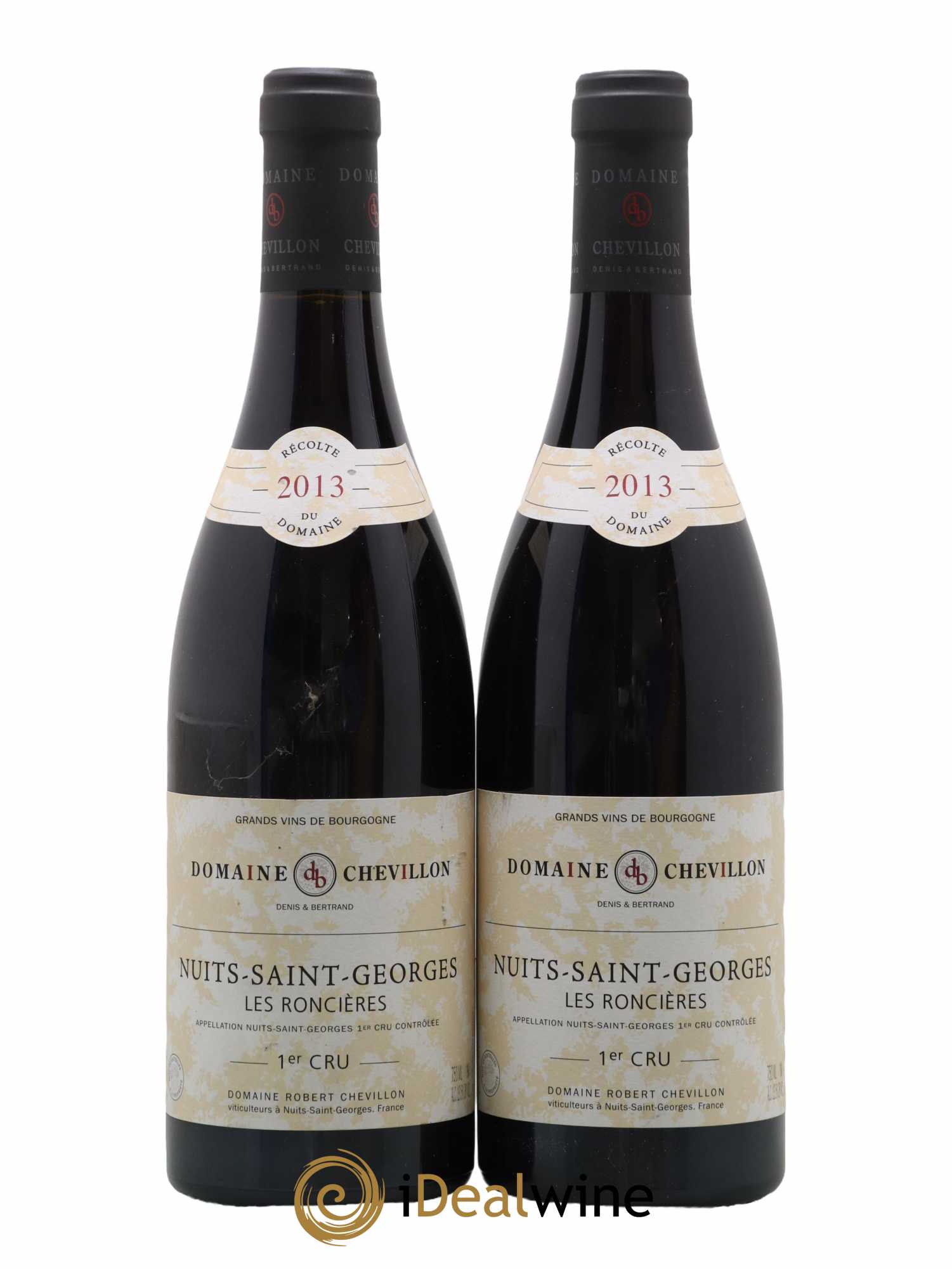 Nuits-Saint-Georges 1er Cru Les Roncières Robert Chevillon 2013 - Lot de 2 bouteilles - 0