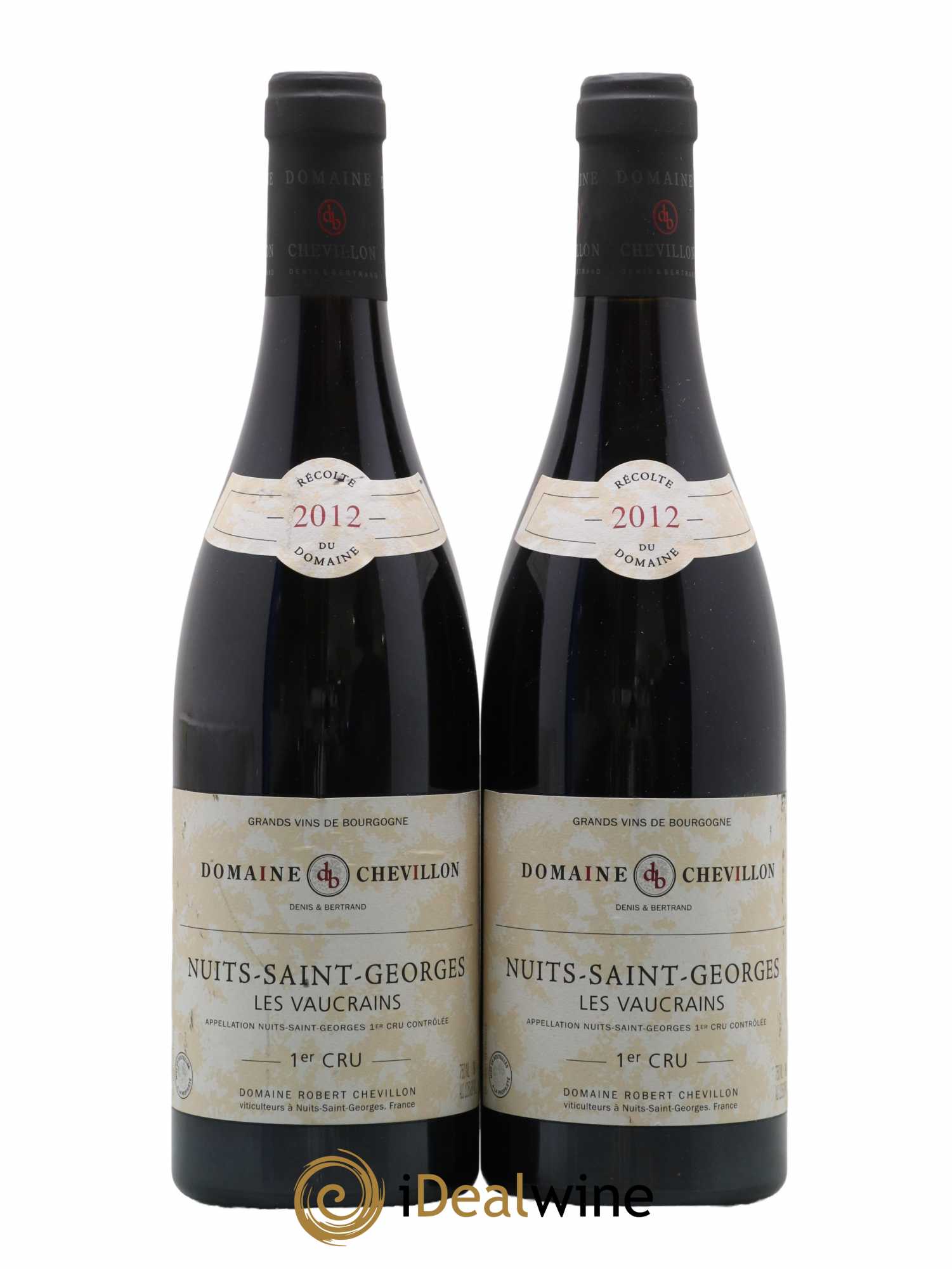 Nuits-Saint-Georges 1er Cru Les Vaucrains Robert Chevillon 2012 - Lot de 2 bouteilles - 0
