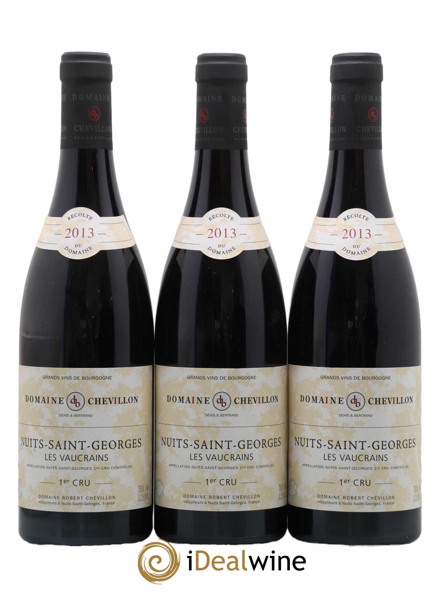 Nuits-Saint-Georges 1er Cru Les Vaucrains Robert Chevillon 2013 - Lot de 3 bouteilles - 0