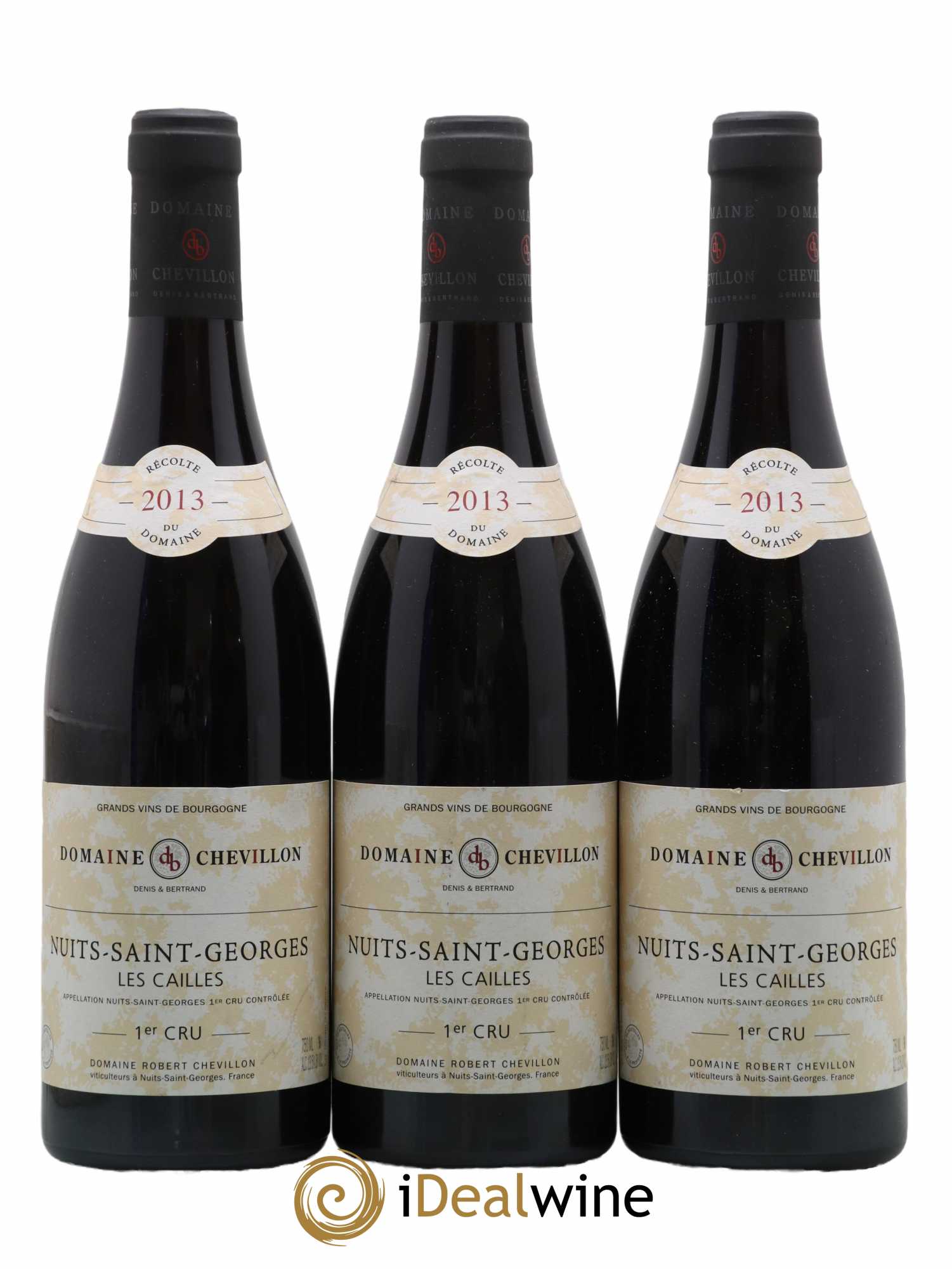 Nuits-Saint-Georges 1er Cru Les Cailles Robert Chevillon 2013 - Lot de 3 bouteilles - 0
