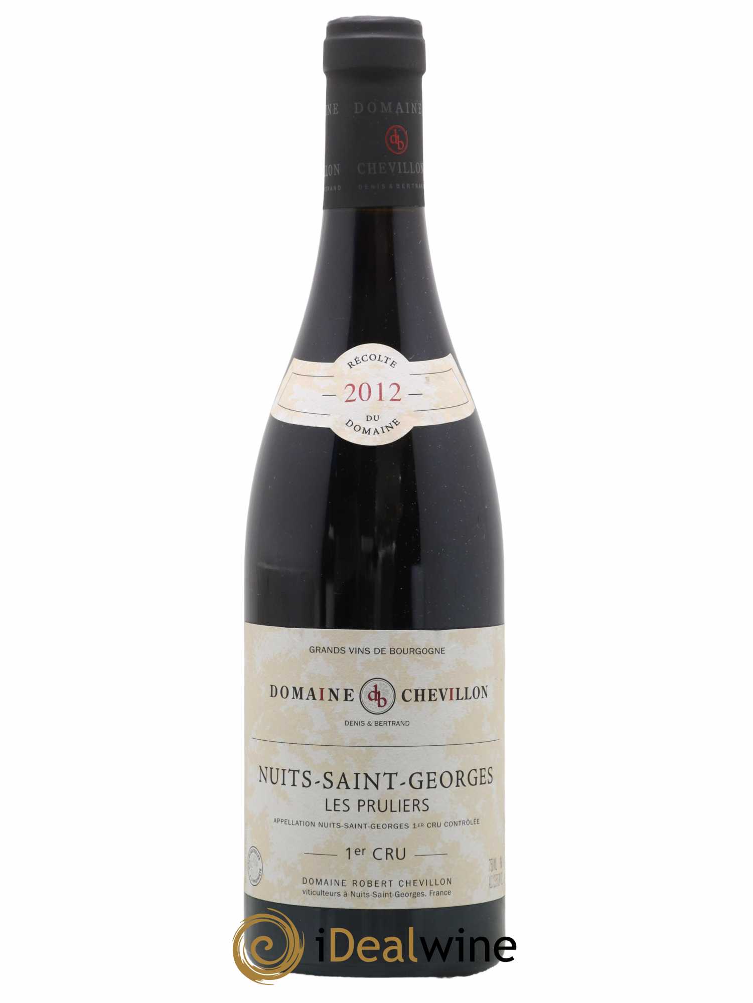 Nuits-Saint-Georges 1er Cru Les Pruliers Robert Chevillon 2012 - Lot de 1 bouteille - 0