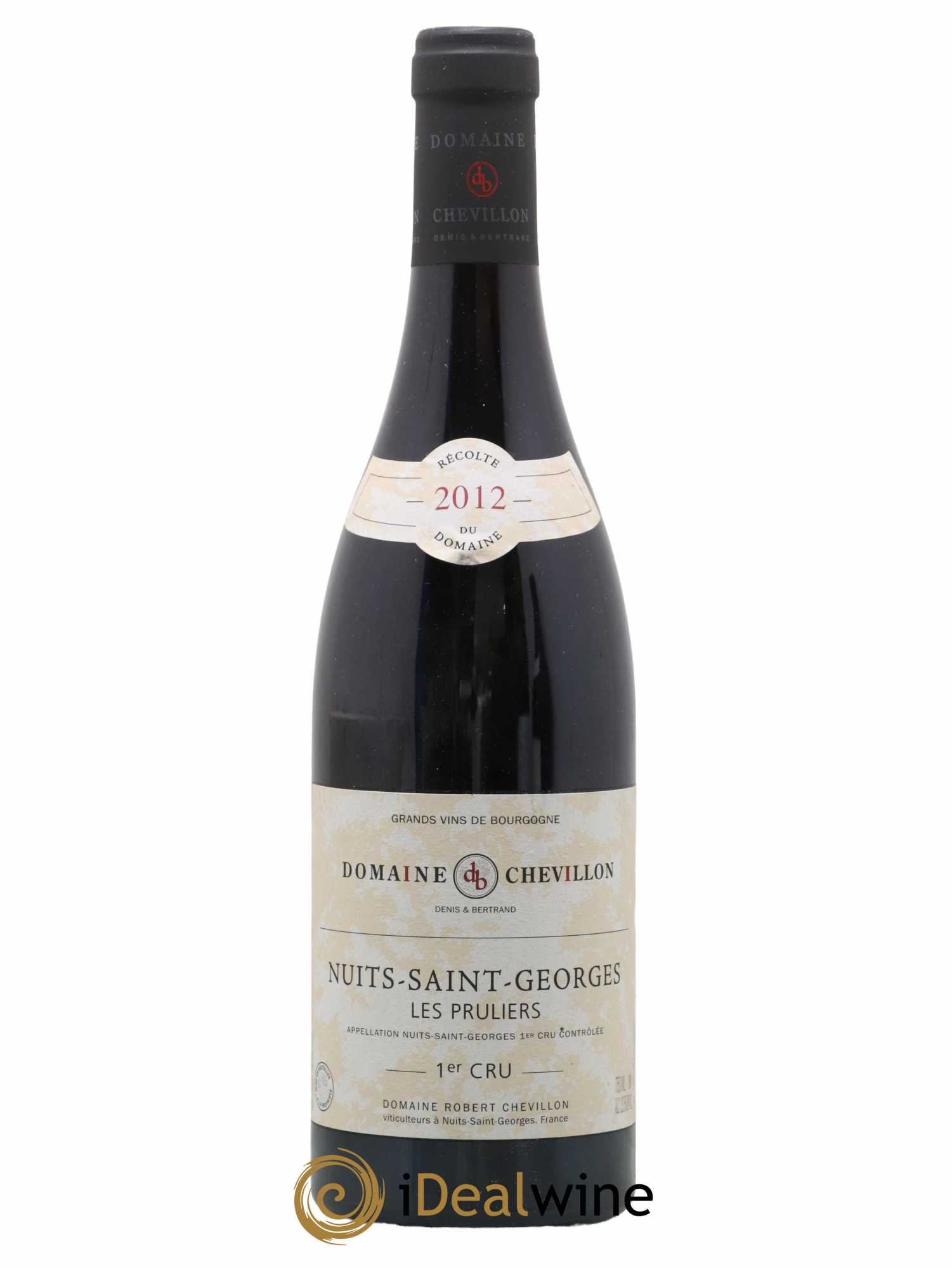 Nuits-Saint-Georges 1er Cru Les Pruliers Robert Chevillon 2012 - Lot de 1 bouteille - 0