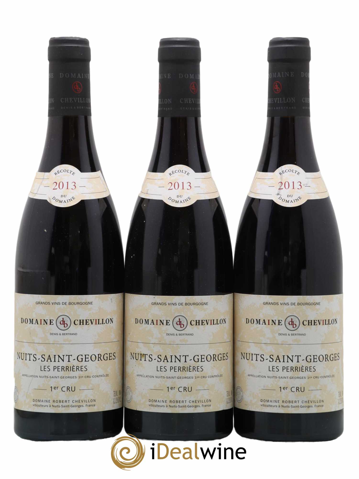 Nuits-Saint-Georges 1er Cru Les Perrières Robert Chevillon 2013 - Lot de 3 bouteilles - 0