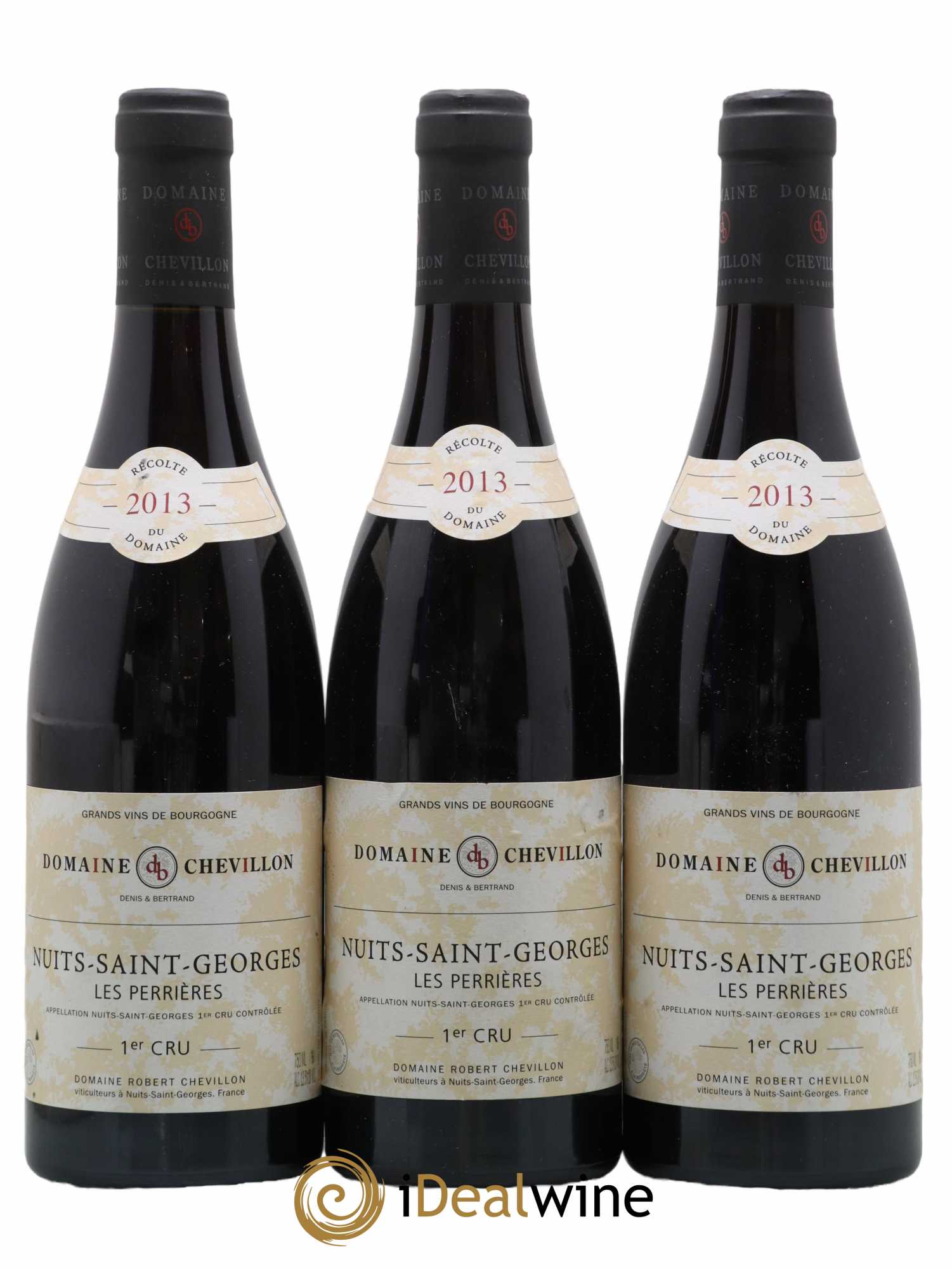 Nuits-Saint-Georges 1er Cru Les Perrières Robert Chevillon 2013 - Lot de 3 bouteilles - 0