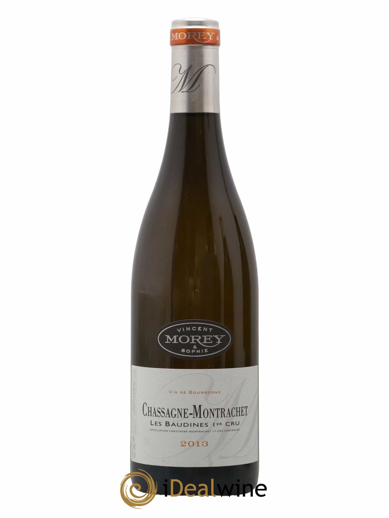 Chassagne-Montrachet 1er Cru Baudines Vincent & Sophie Morey 2013 - Lot de 1 bouteille - 0