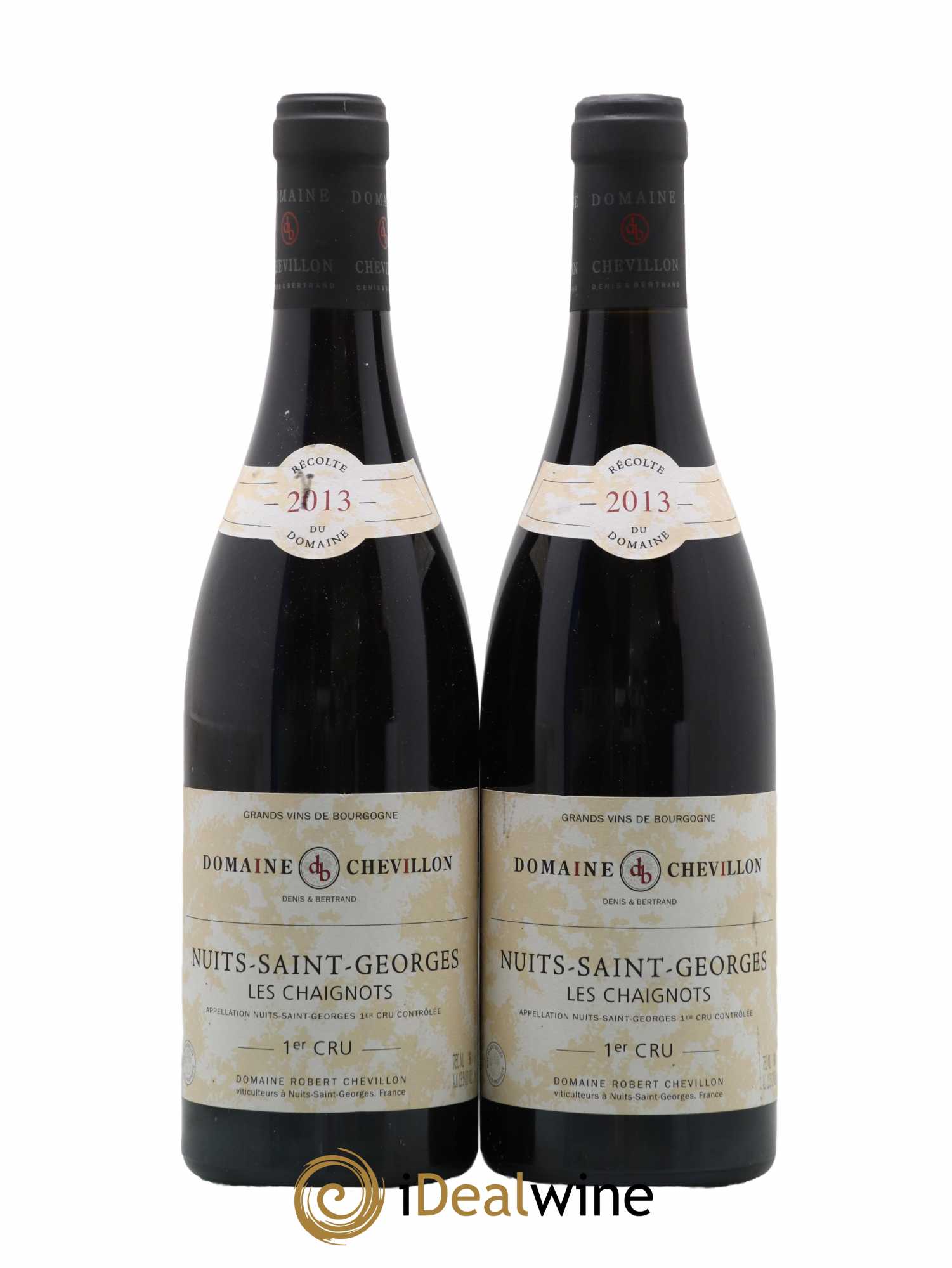Nuits-Saint-Georges 1er Cru Les Chaignots Robert Chevillon 2013 - Lot de 2 bouteilles - 0
