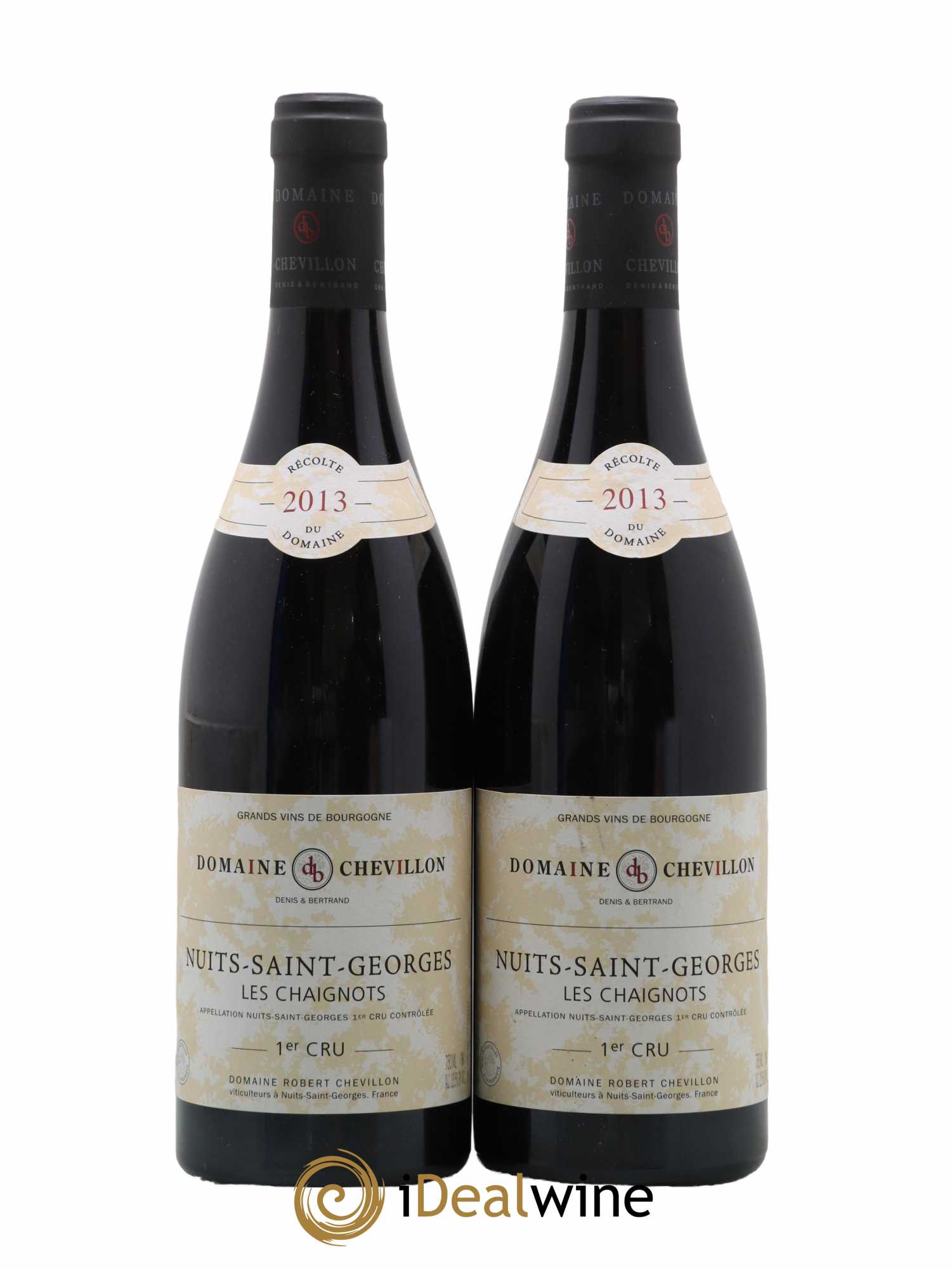Nuits-Saint-Georges 1er Cru Les Chaignots Robert Chevillon 2013 - Lot de 2 bouteilles - 0