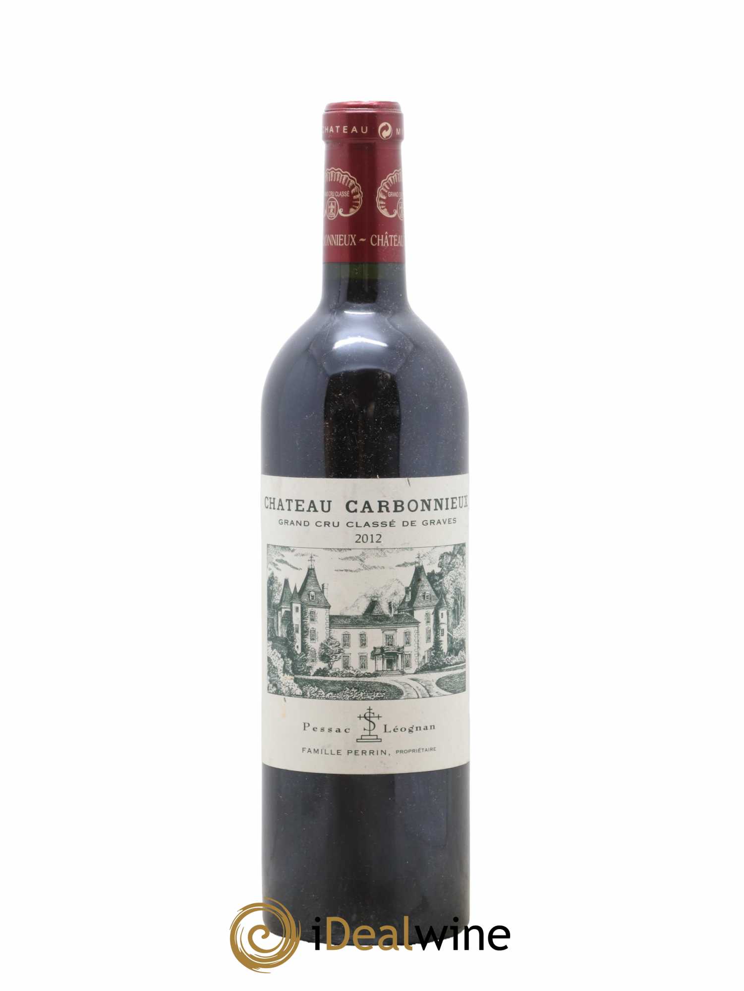 Château Carbonnieux Cru Classé de Graves 2012 - Lot de 1 bouteille - 0
