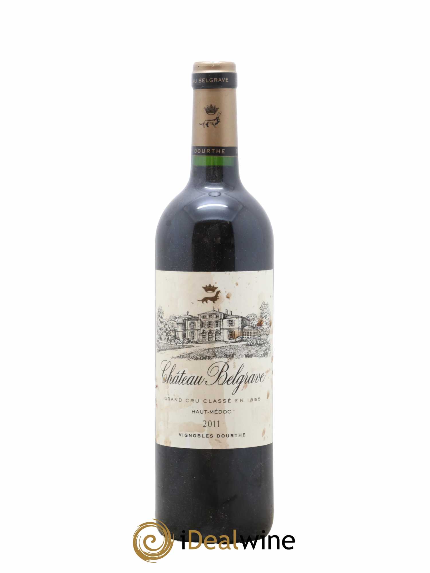 Château Belgrave 5ème Grand Cru Classé 2011 - Lot de 1 bouteille - 0