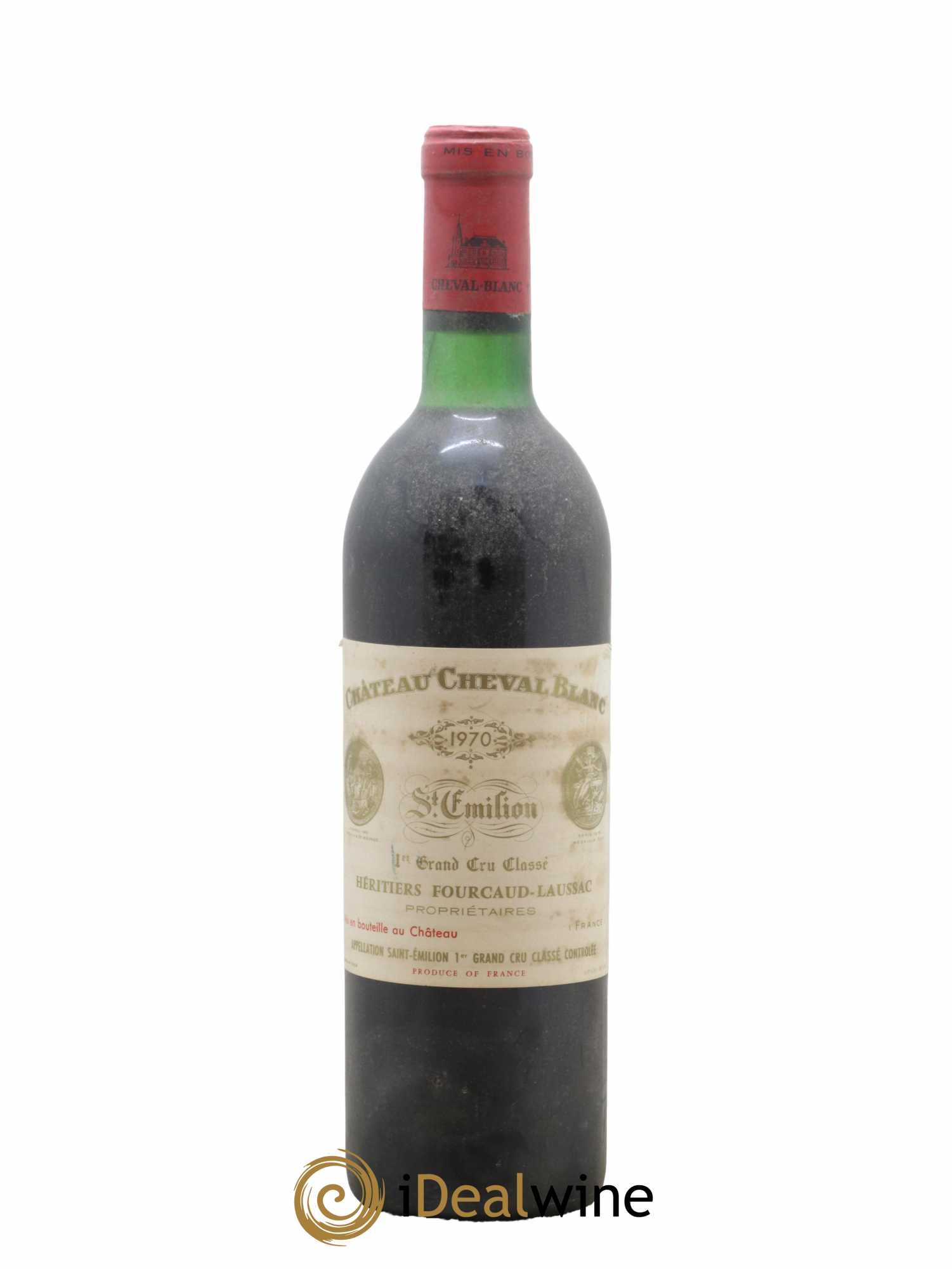 Château Cheval Blanc 1er Grand Cru Classé A 1970 - Lot de 1 bouteille - 0