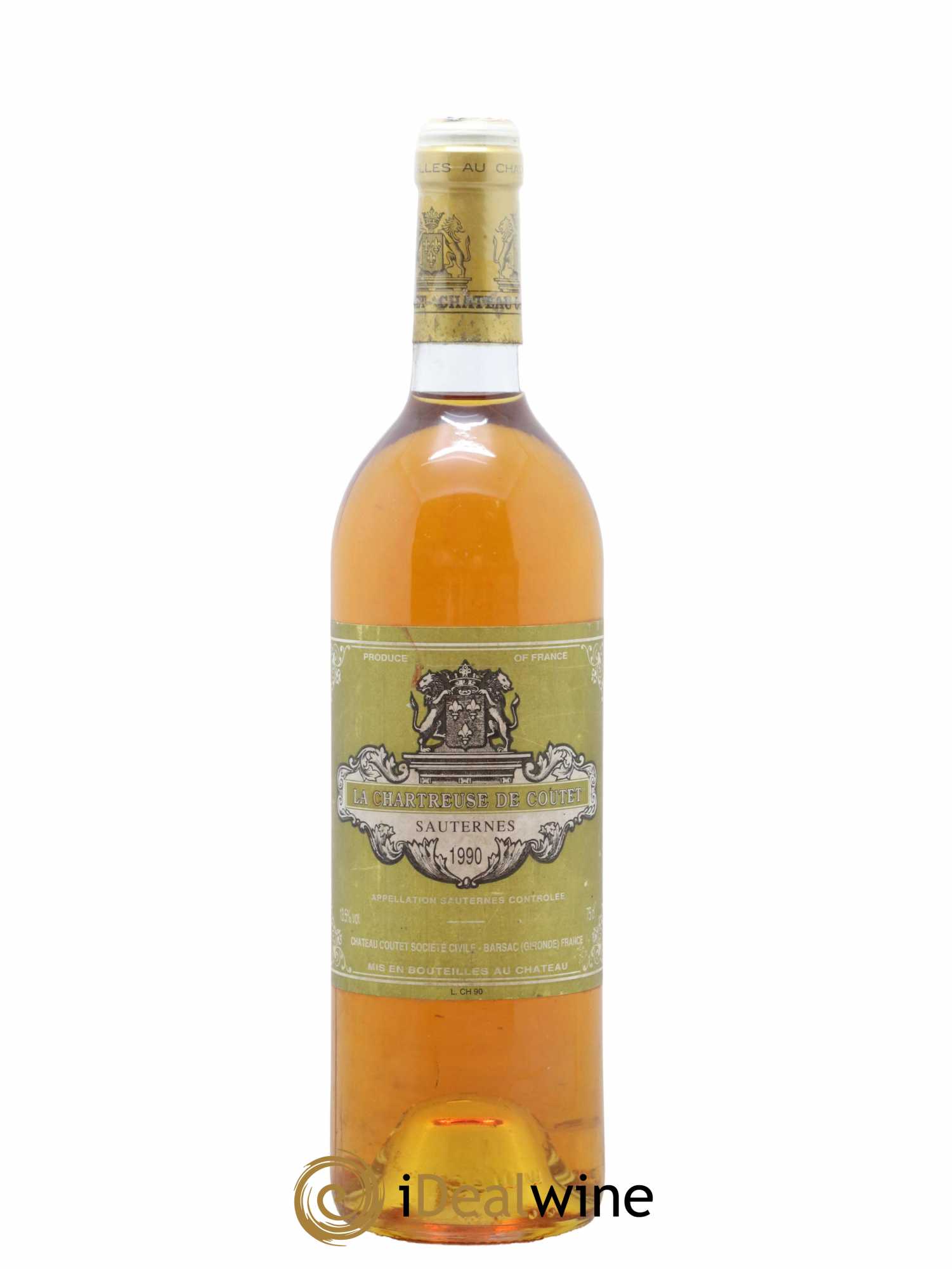 Château La Chartreuse de Coutet 1990 - Lotto di 1 bottiglia - 0