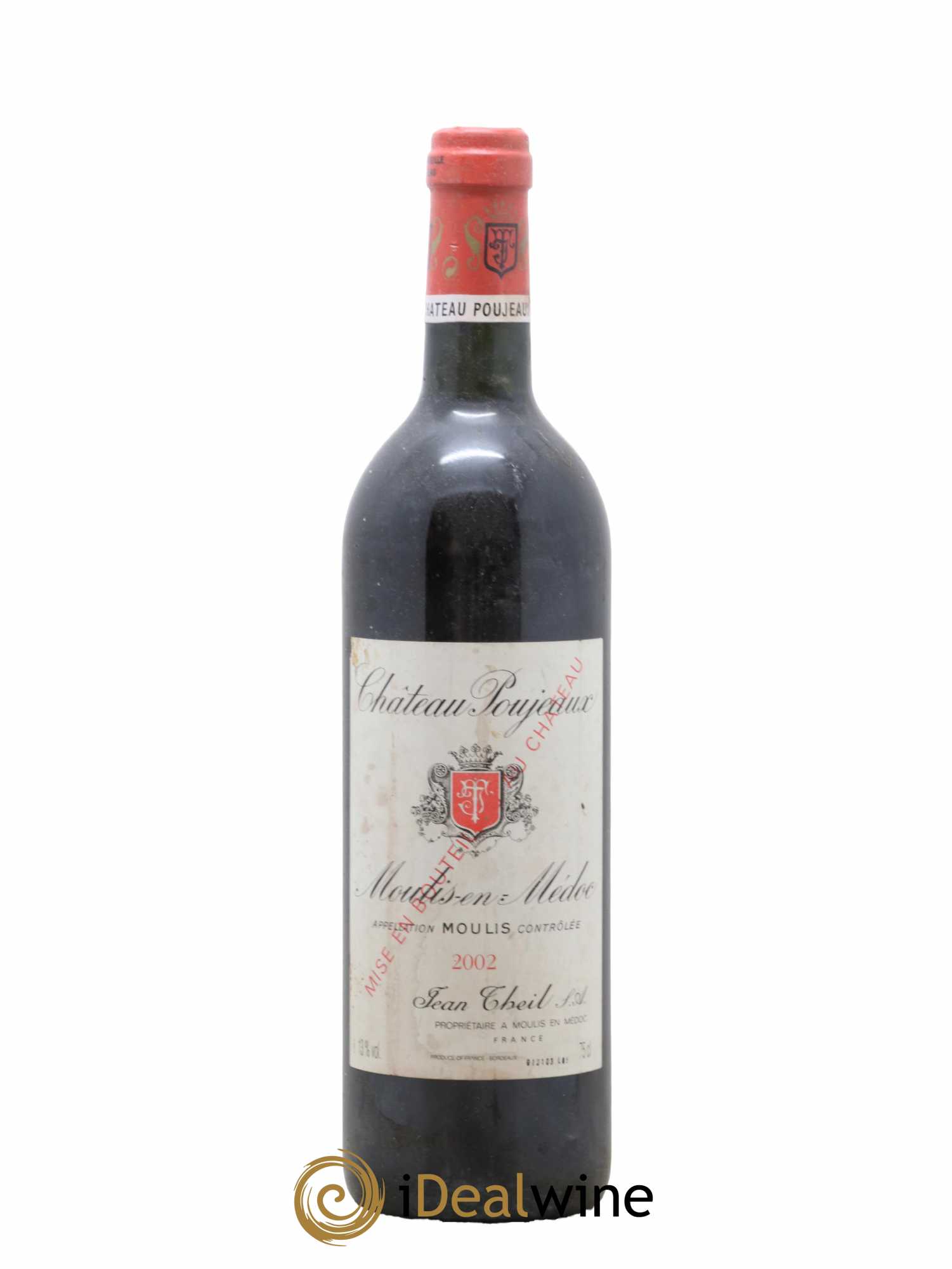 Château Poujeaux 2002 - Lot de 1 bouteille - 0