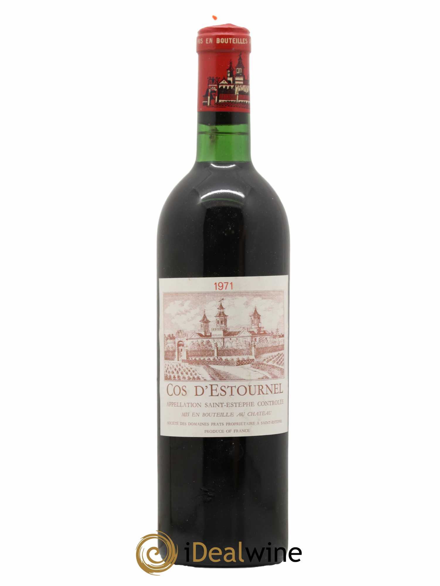 Cos d'Estournel 2ème Grand Cru Classé 1971 - Lot de 1 bouteille - 0
