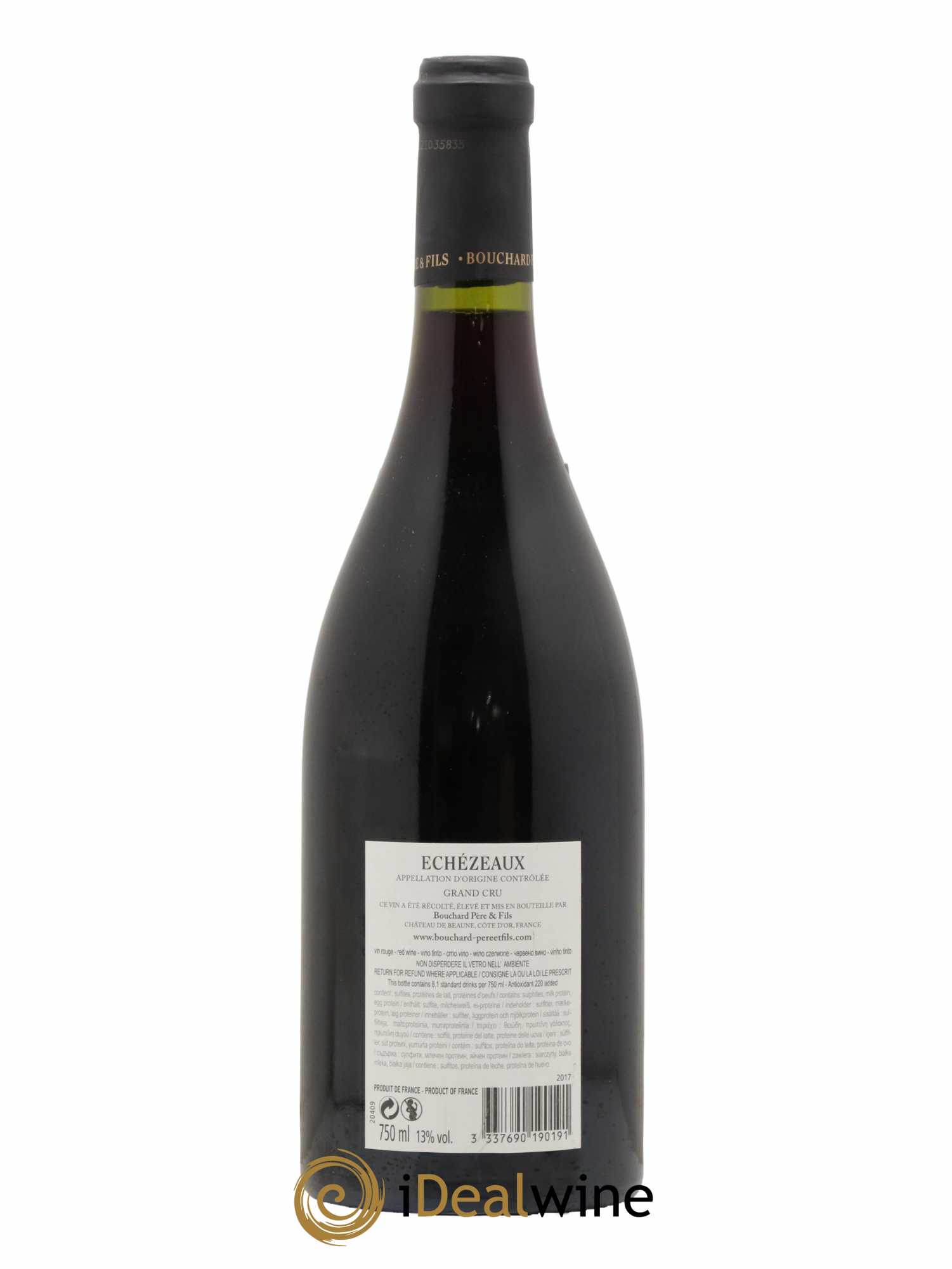 Echezeaux Grand Cru Bouchard Pere & Fils 2017 - Lot de 1 bouteille - 1