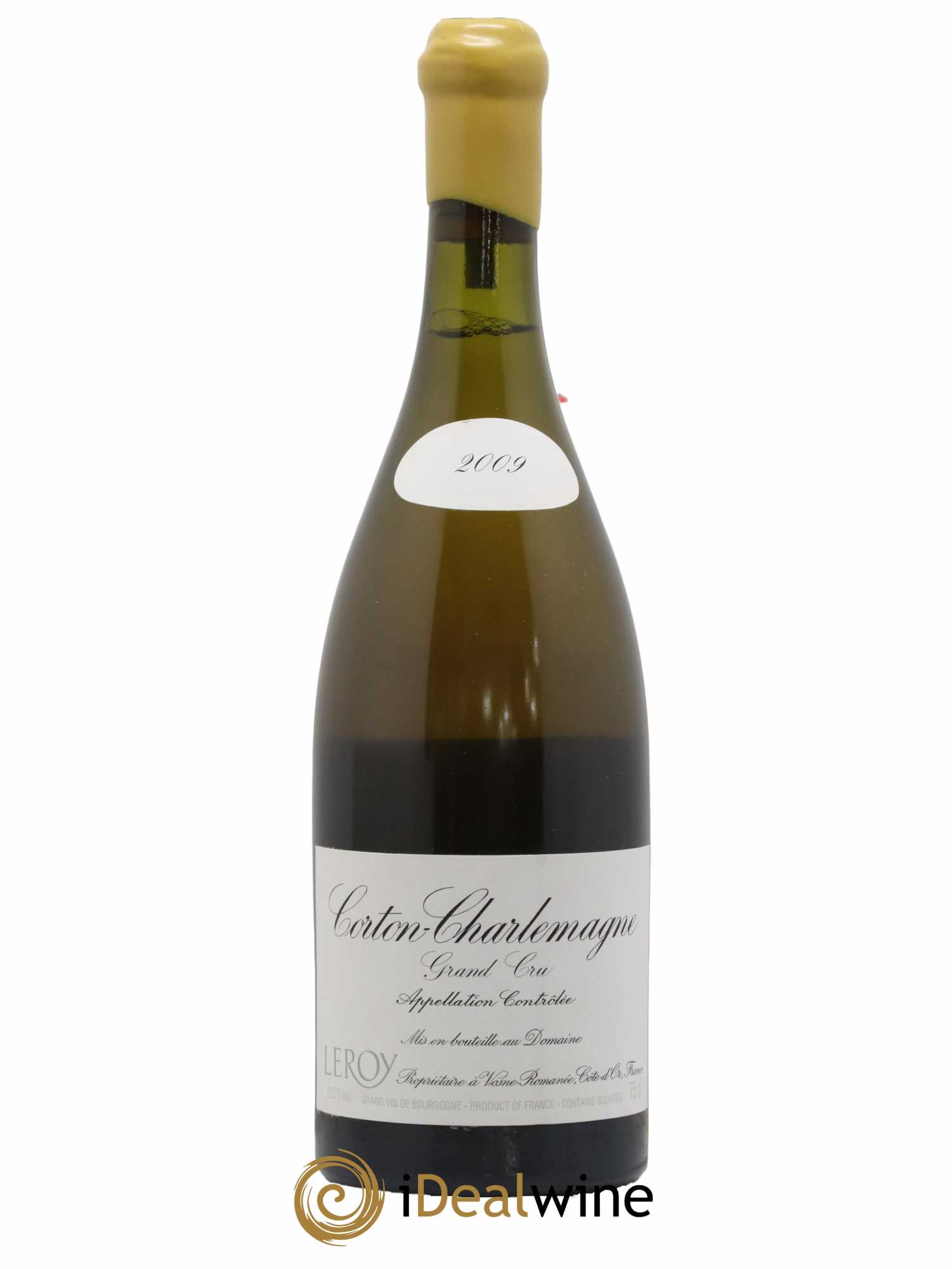 Corton-Charlemagne Grand Cru Leroy (Domaine) 2009 - Lot de 1 bouteille - 0